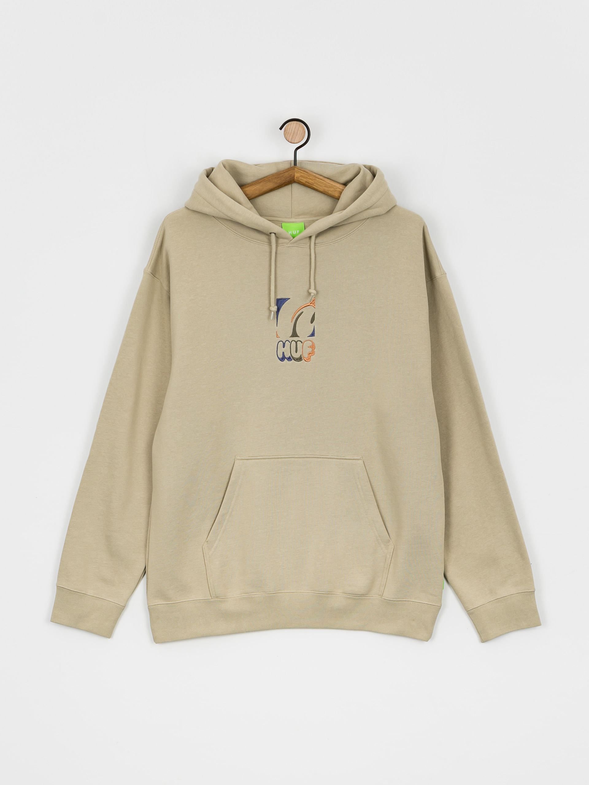 HUF H Dog HD Kapucnis pulóver (sand)