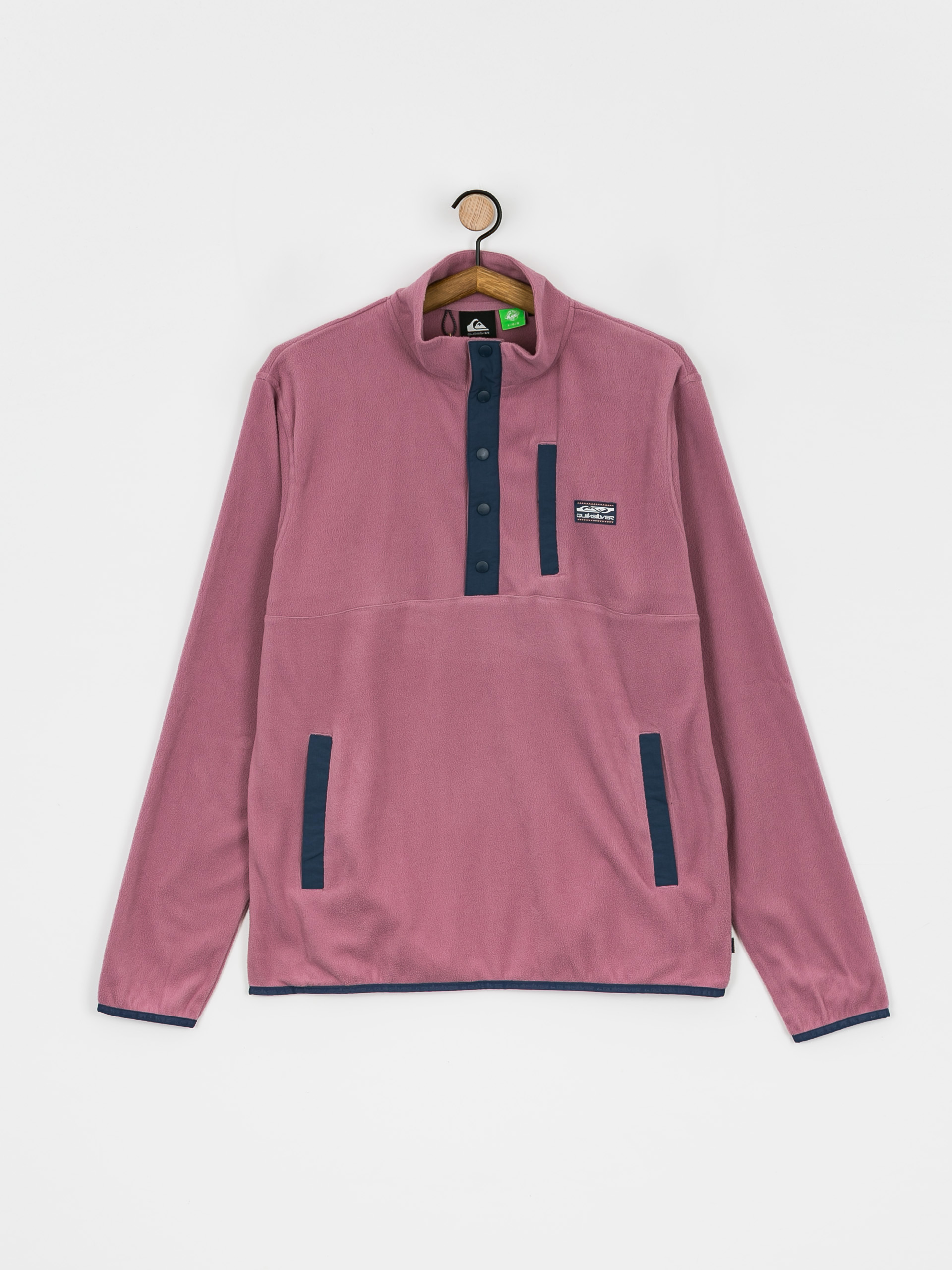 Férfi Quiksilver No Destination 2 Polár pulóver (dusty orchid)