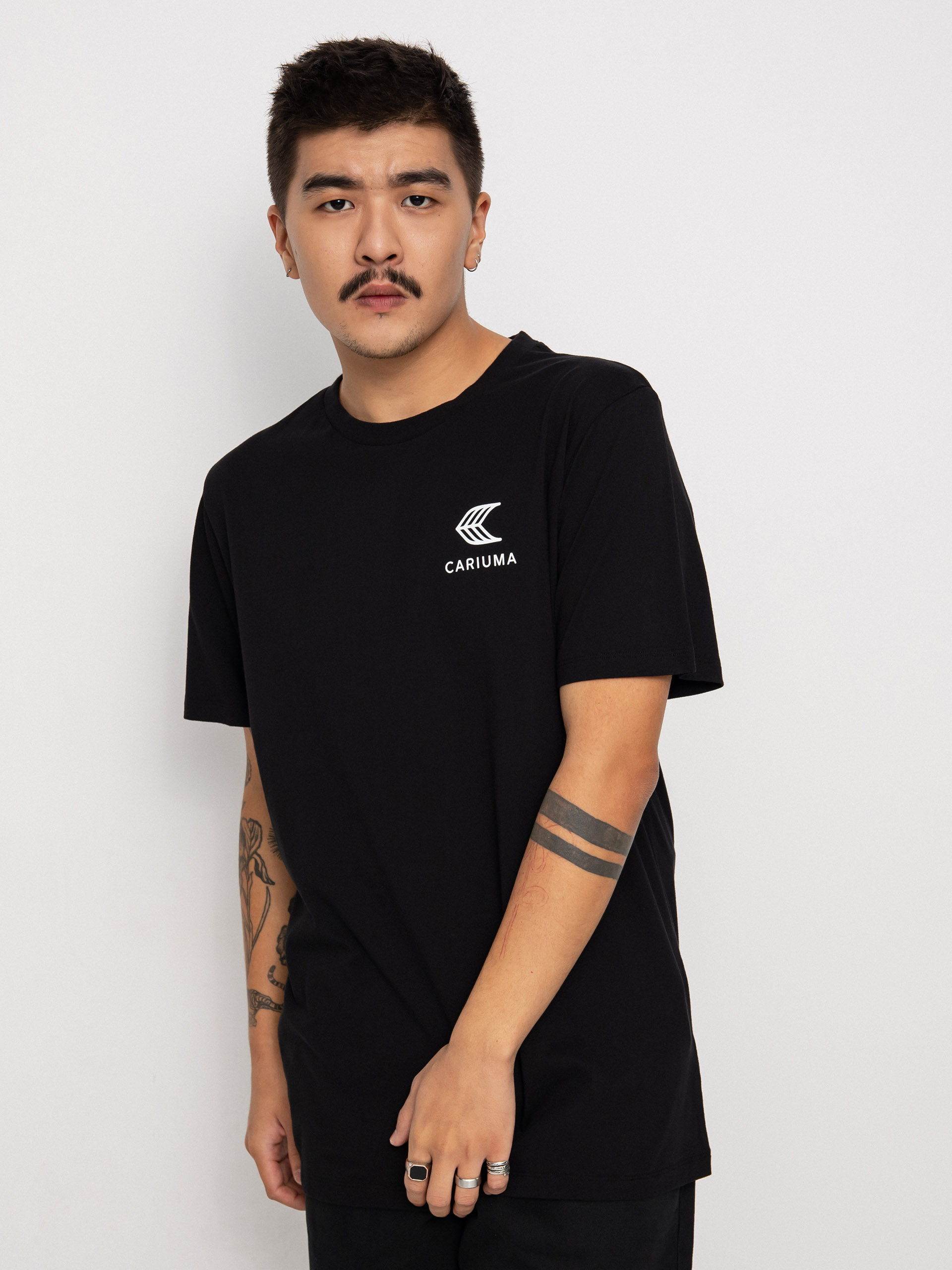 Cariuma Skate with your Heart Ujjatlan felső (black)