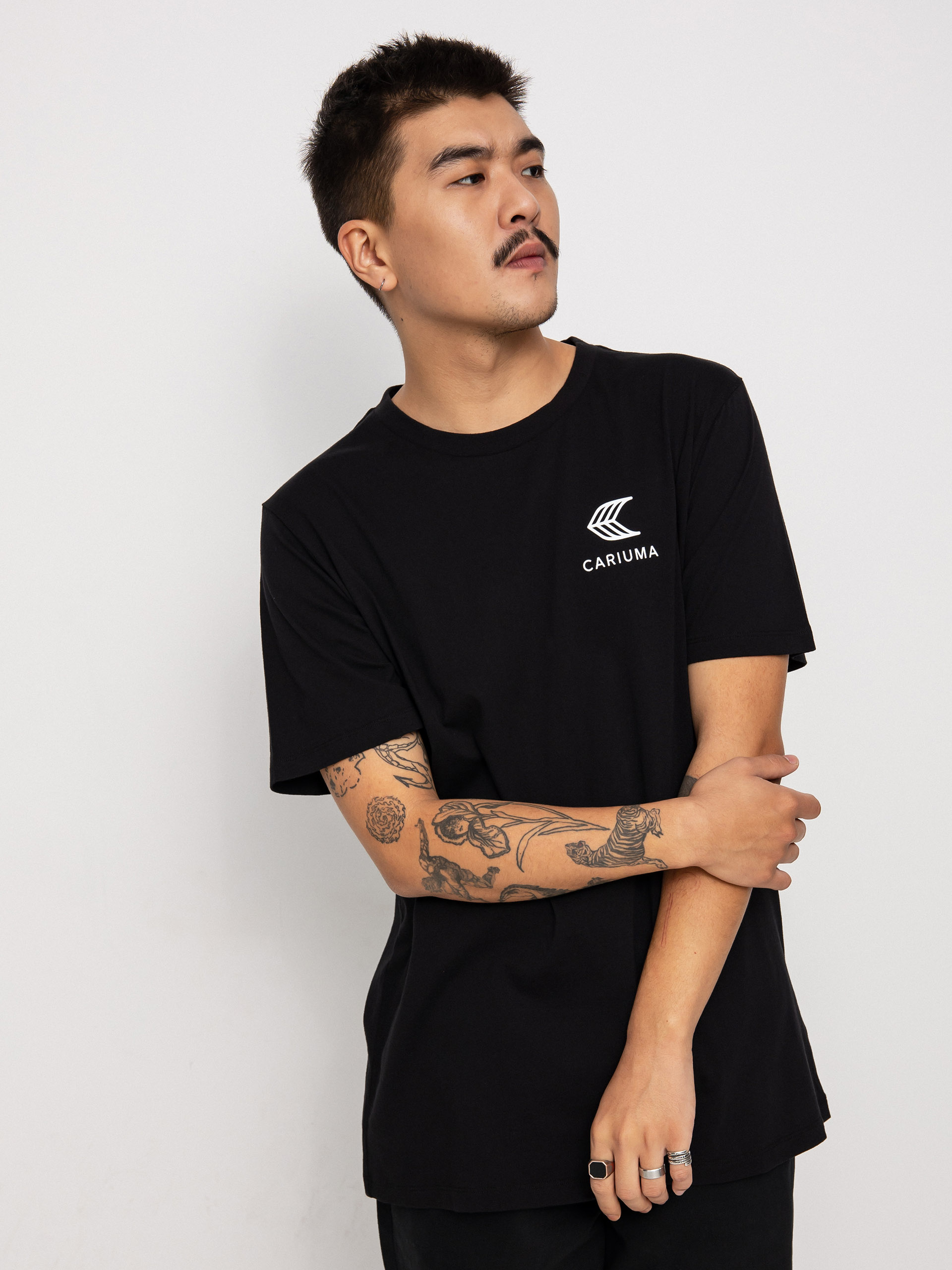 Cariuma Skate with your Heart Ujjatlan felső (black)