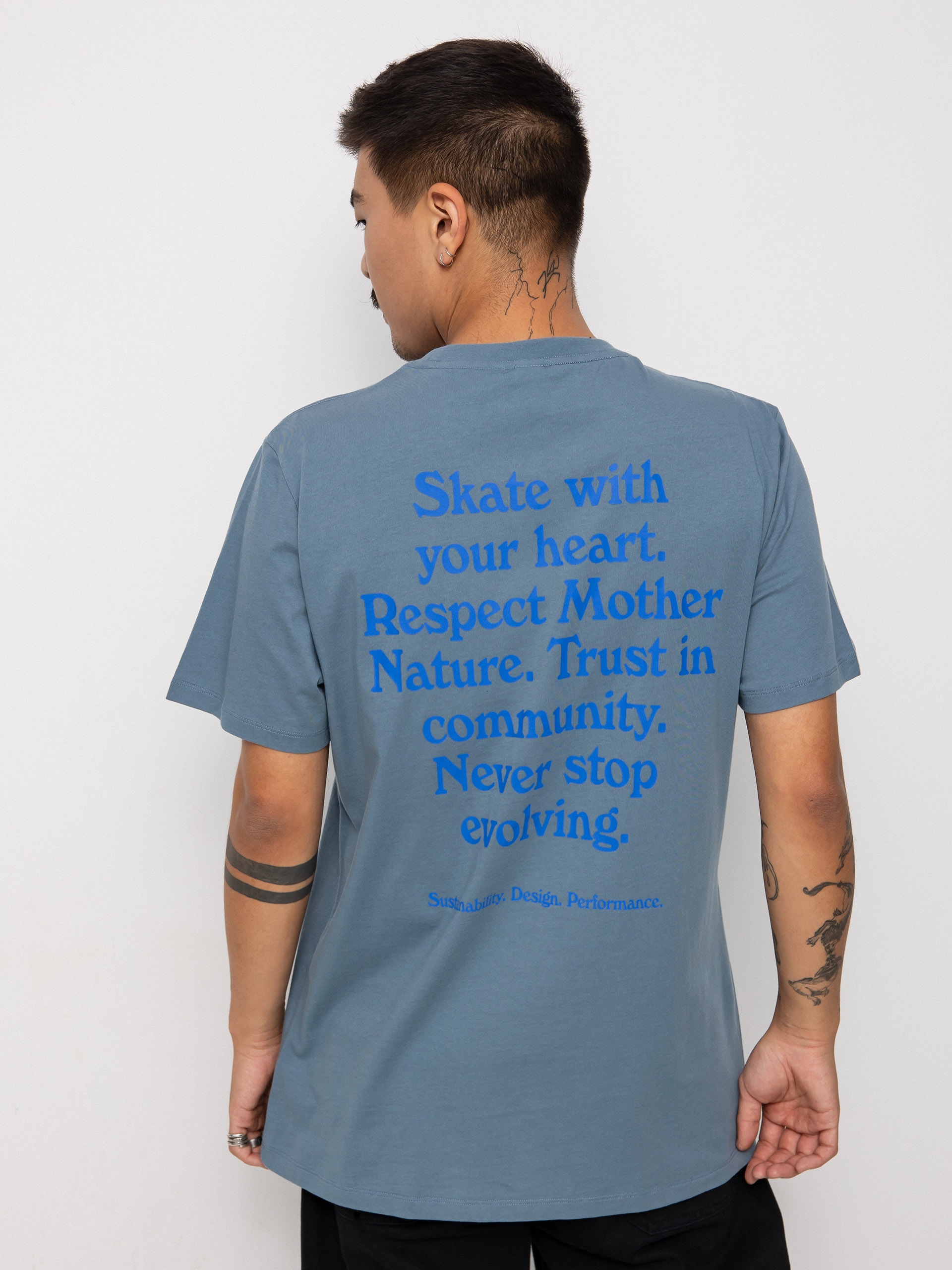 Cariuma Skate with your Heart Pu00f3lu00f3 (mirage blue)