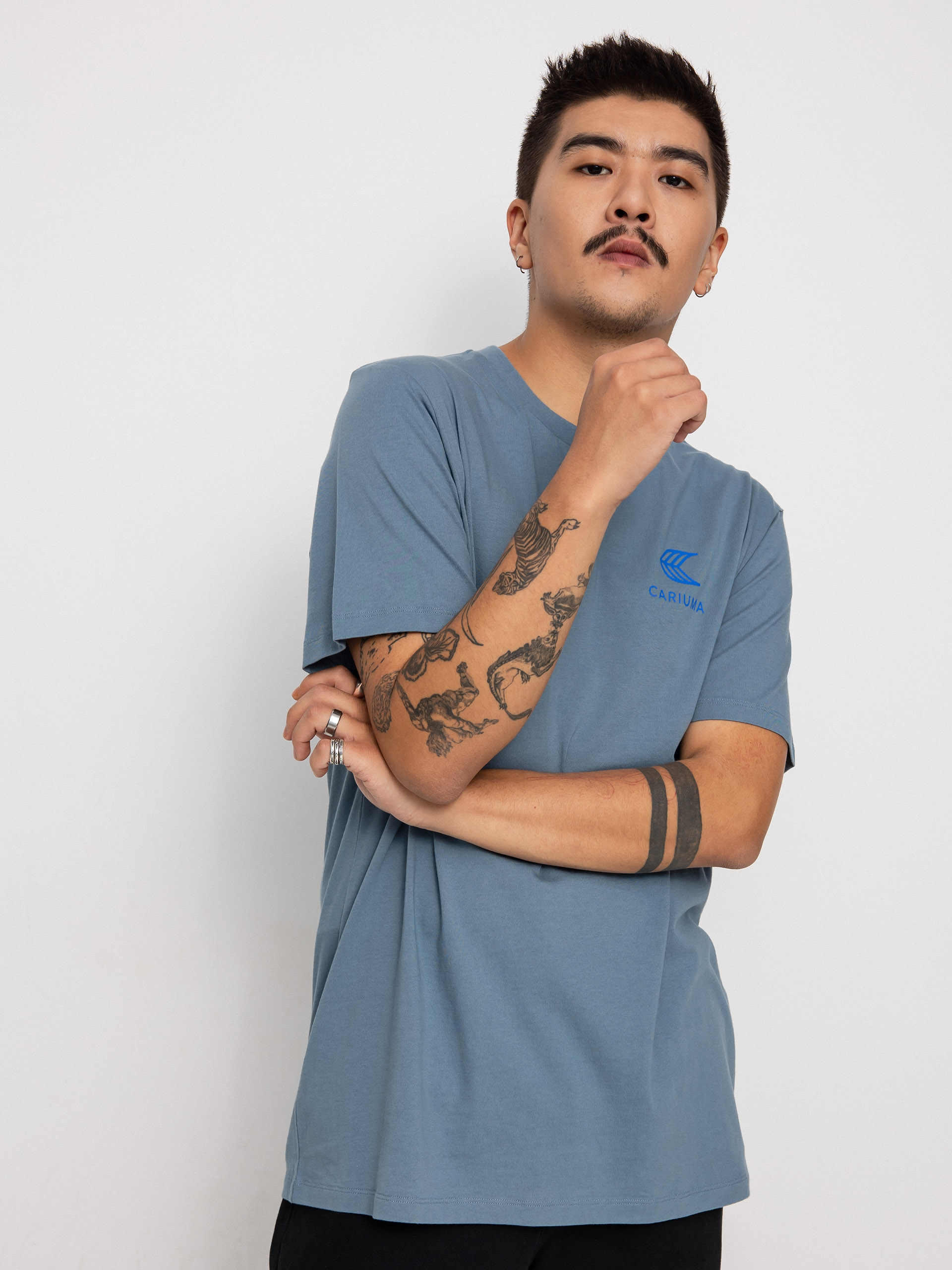 Cariuma Skate with your Heart Póló (mirage blue)