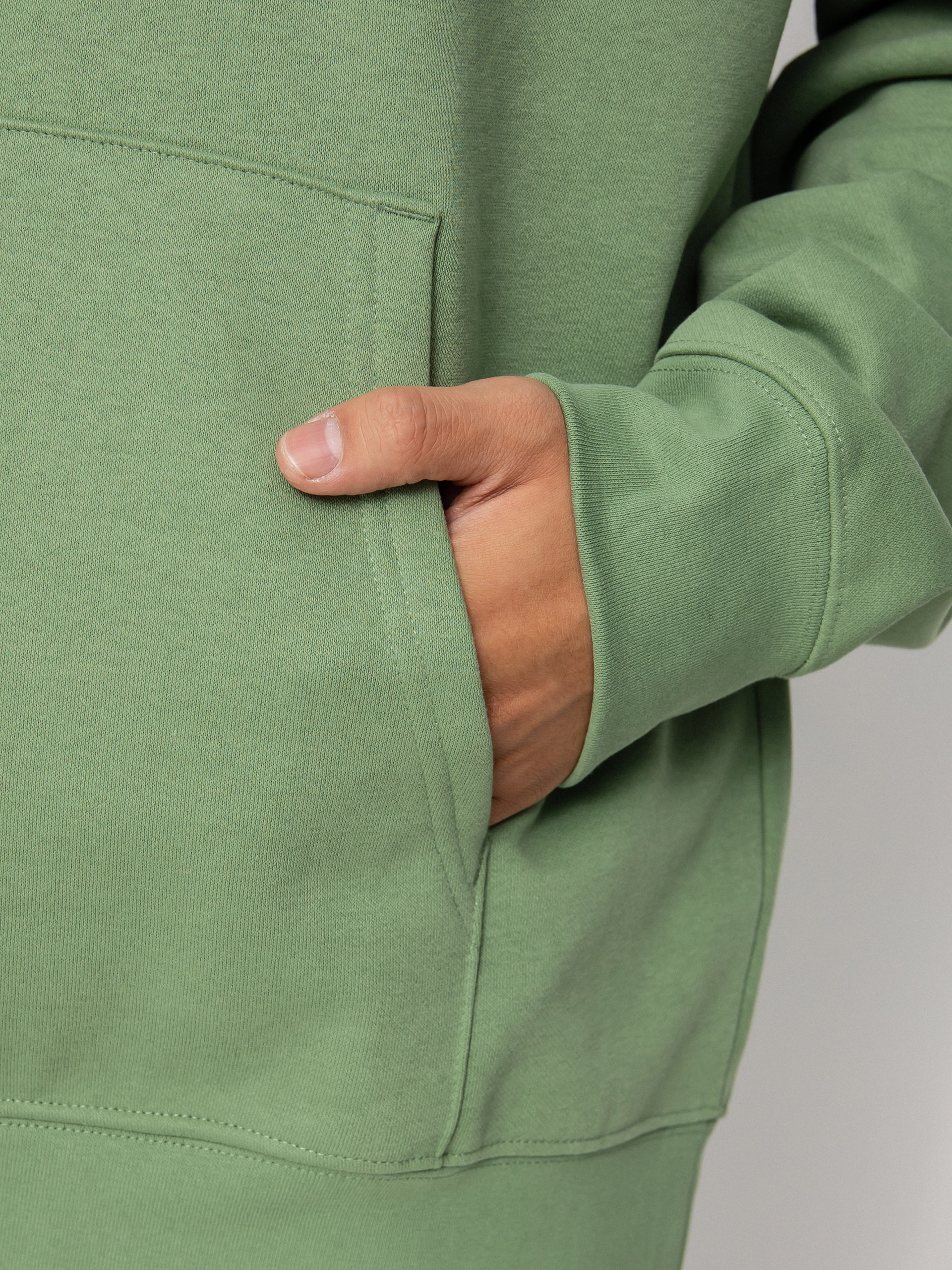 OBEY Step HD Kapucnis pulóver (jade)