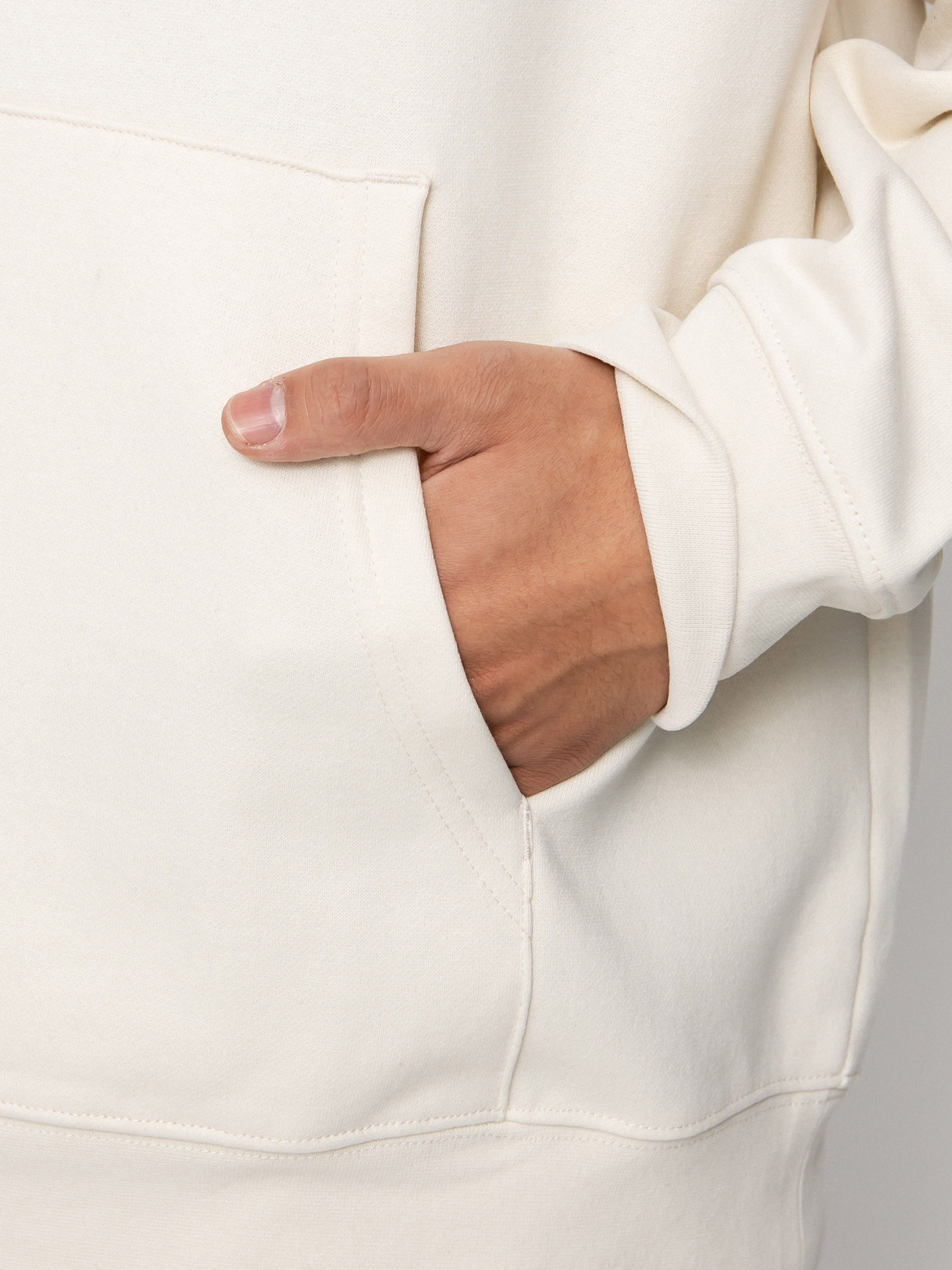 OBEY Bold HD Kapucnis pulóver (unbleached)