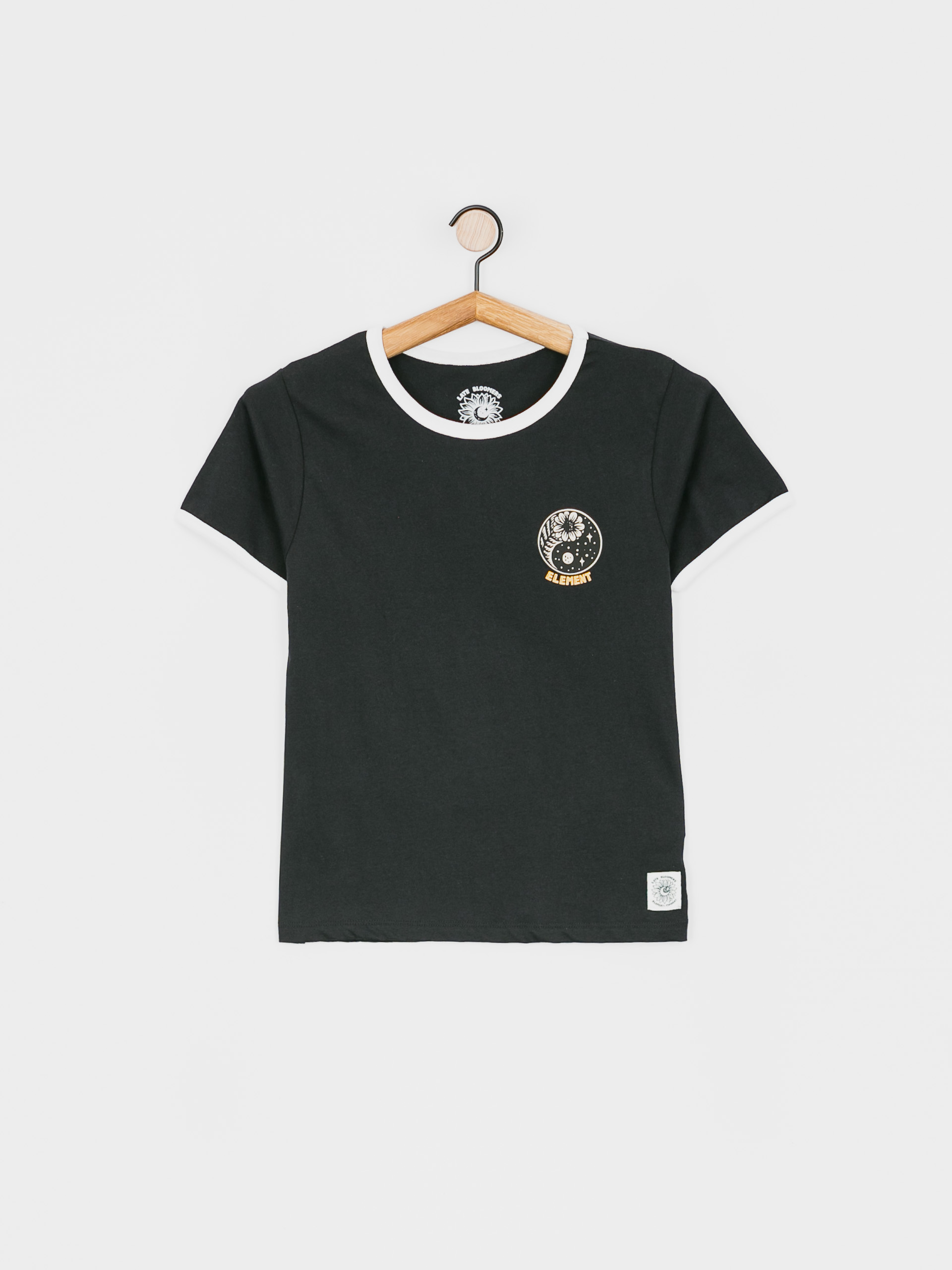 Element Balance póló Wmn (flint black)