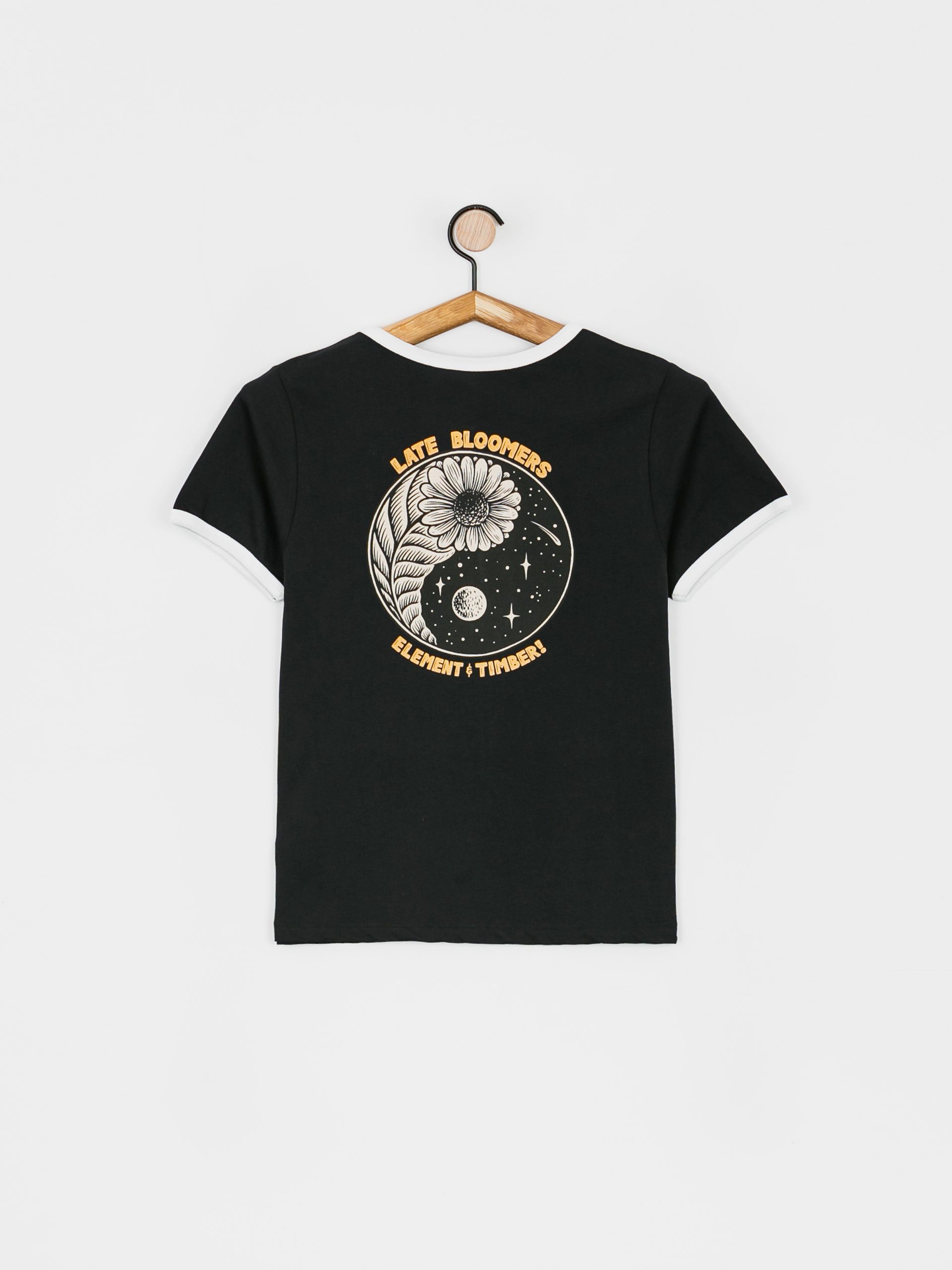 Element Balance póló Wmn (flint black)