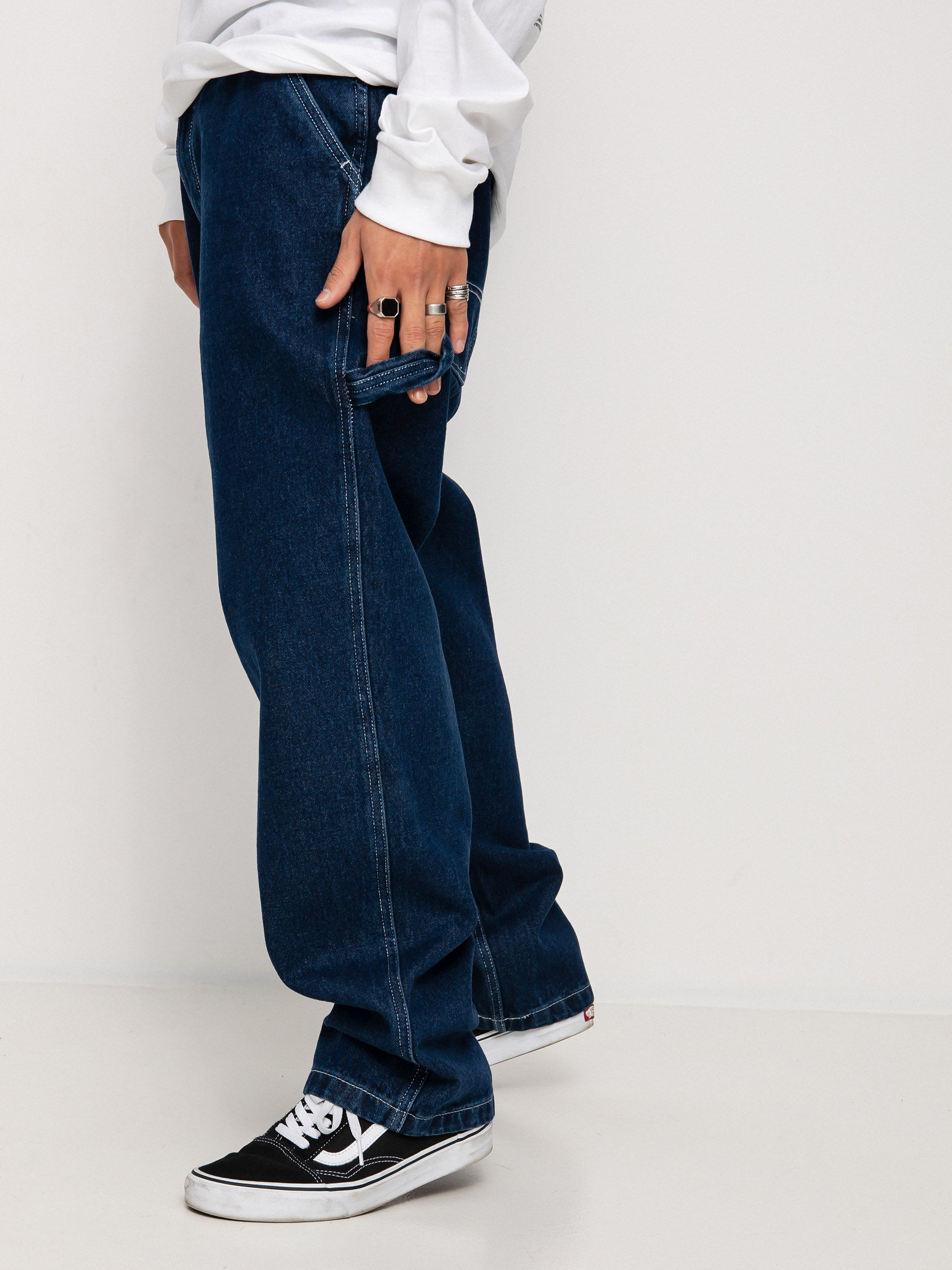 Vans Drill Chore Louniwe Tapered Denim Kisnadrág (midnight rinse)