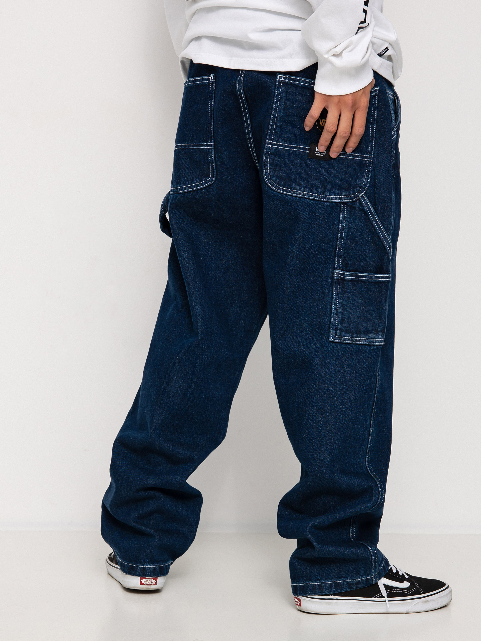 Vans Drill Chore Louniwe Tapered Denim Kisnadrág (midnight rinse)