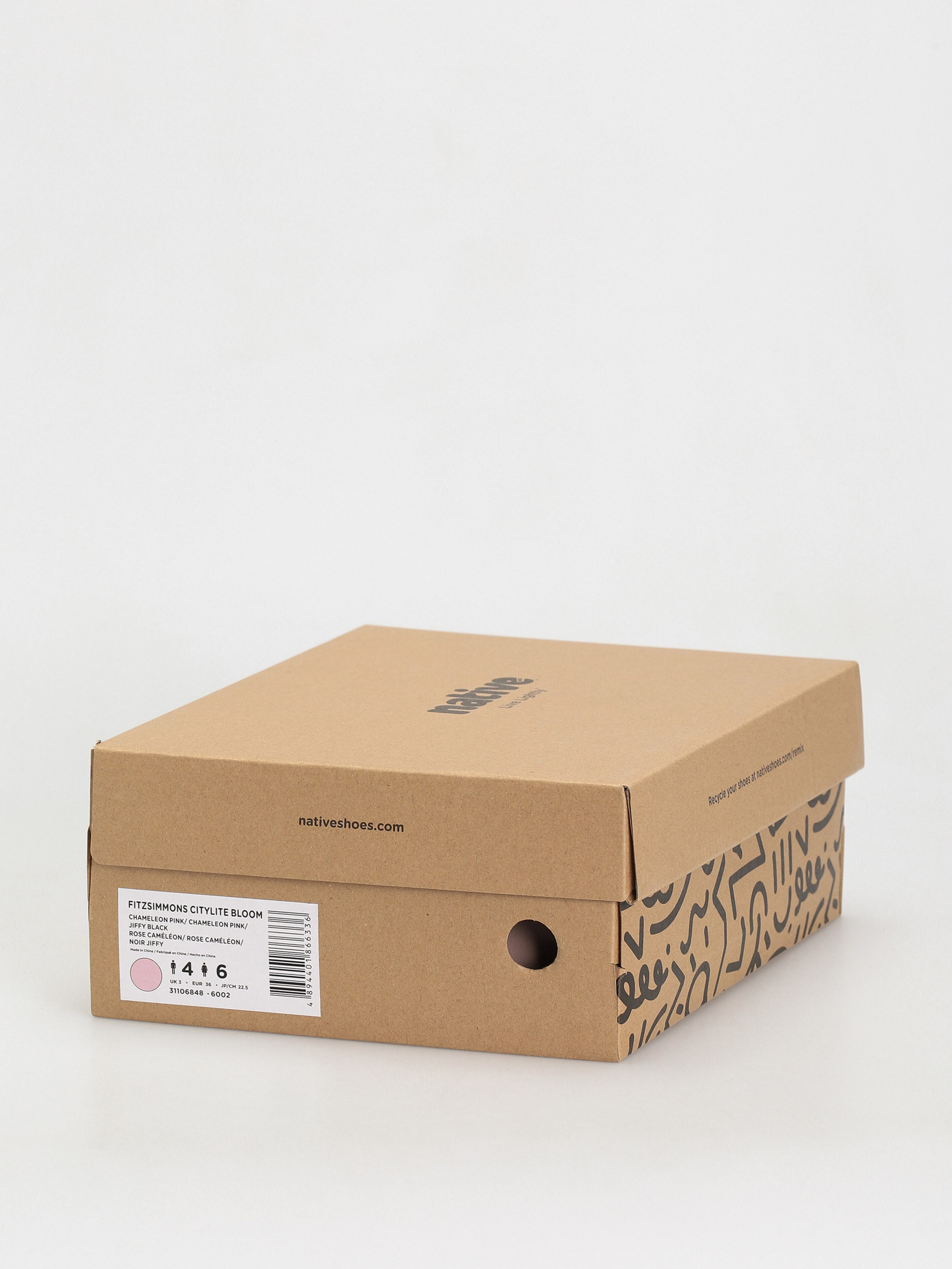 Native Fitzsimmons Citylite Téli cipők (chameleon pink/chameleon pink/jiffy black)