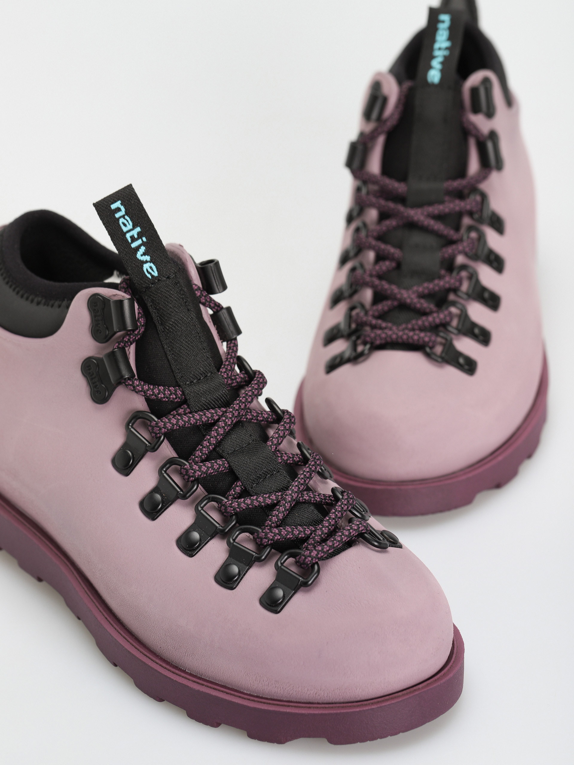 Native Fitzsimmons Citylite Téli cipők (wildflower purple/vino purple/jiffy black/vino purple laces)