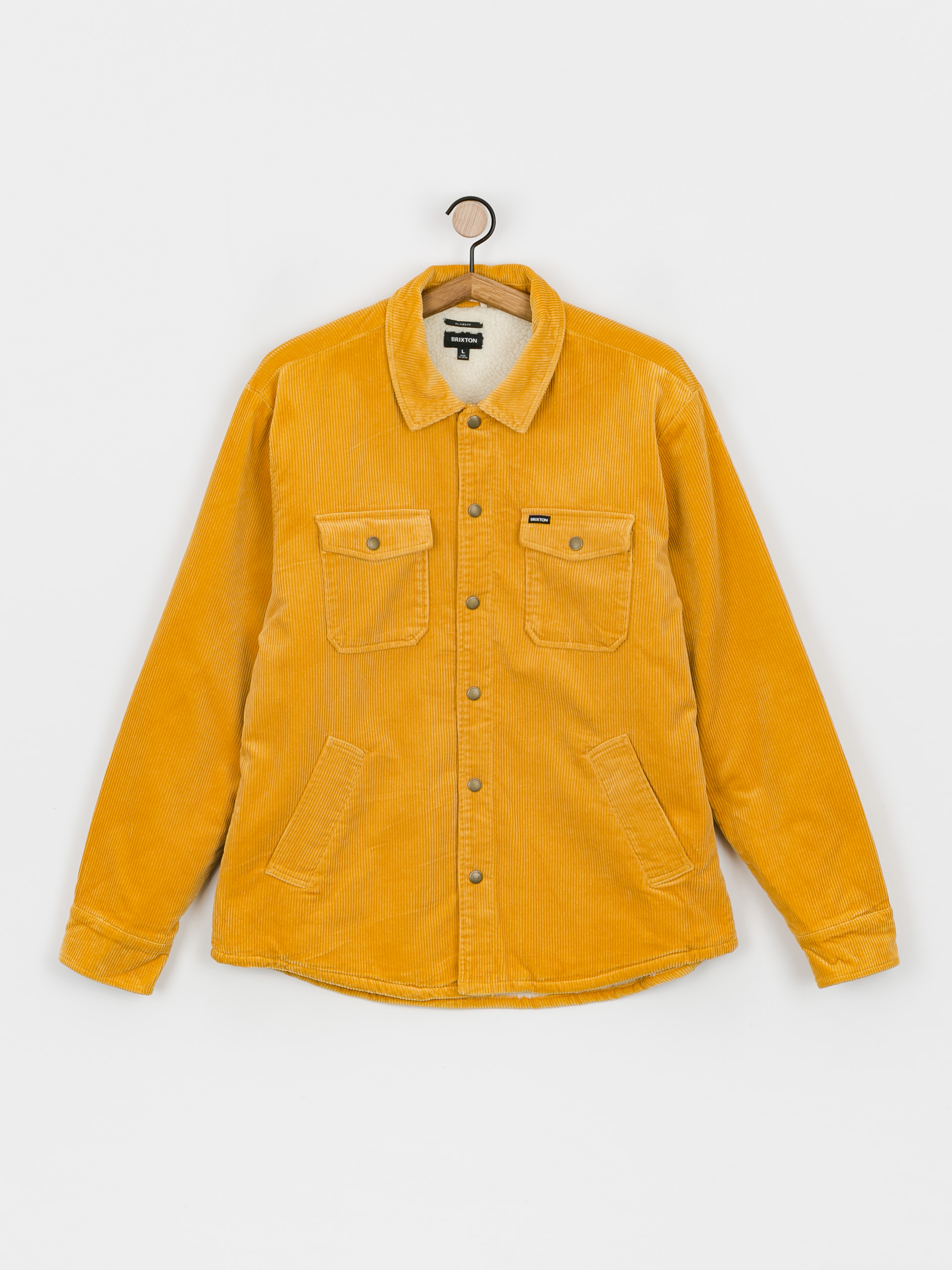 Brixton Durham Sherpa Lined Dzseki (bright gold)