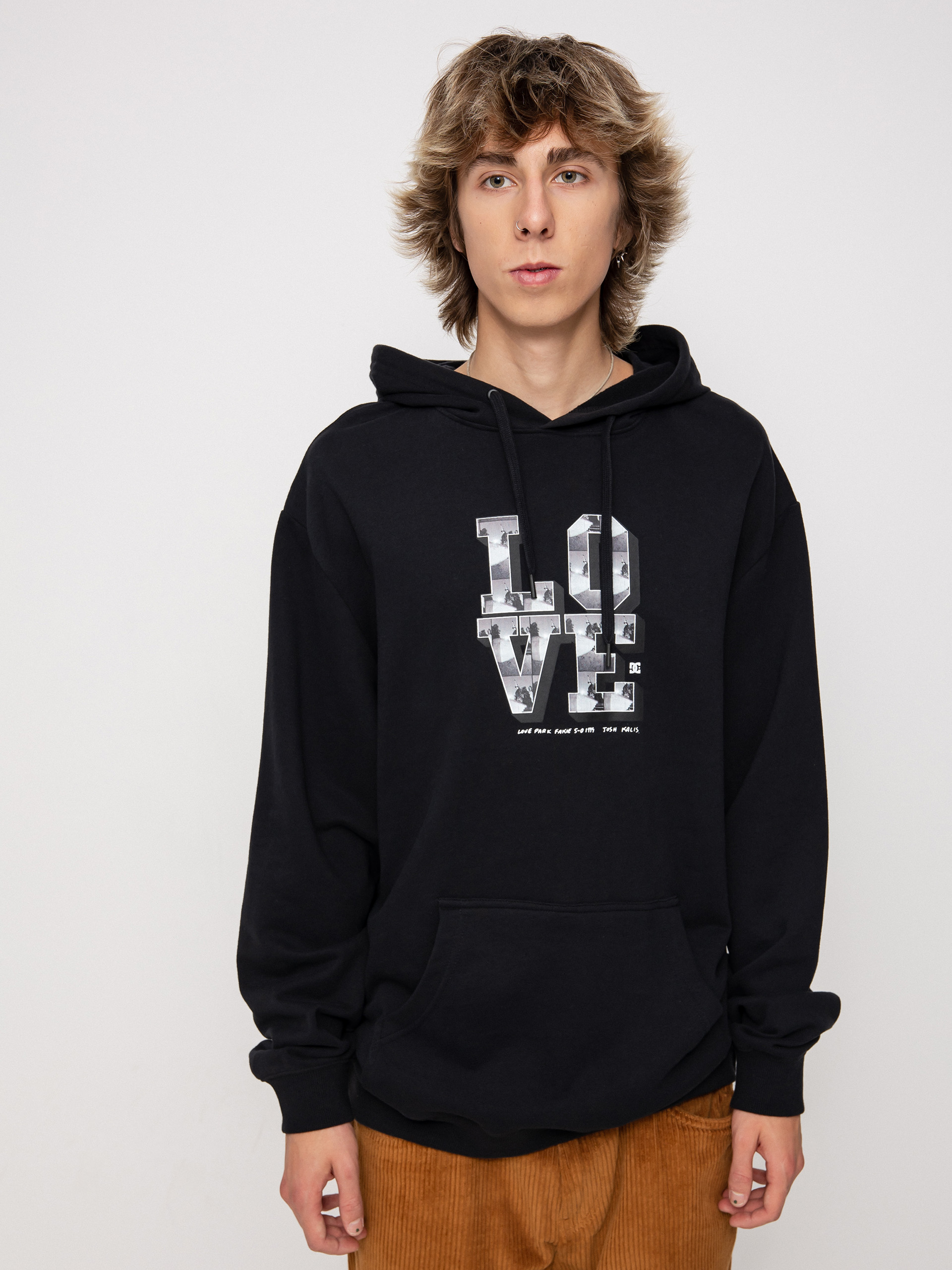 DC Blabac Love Park Kalis HD Kapucnis pulóver (black)