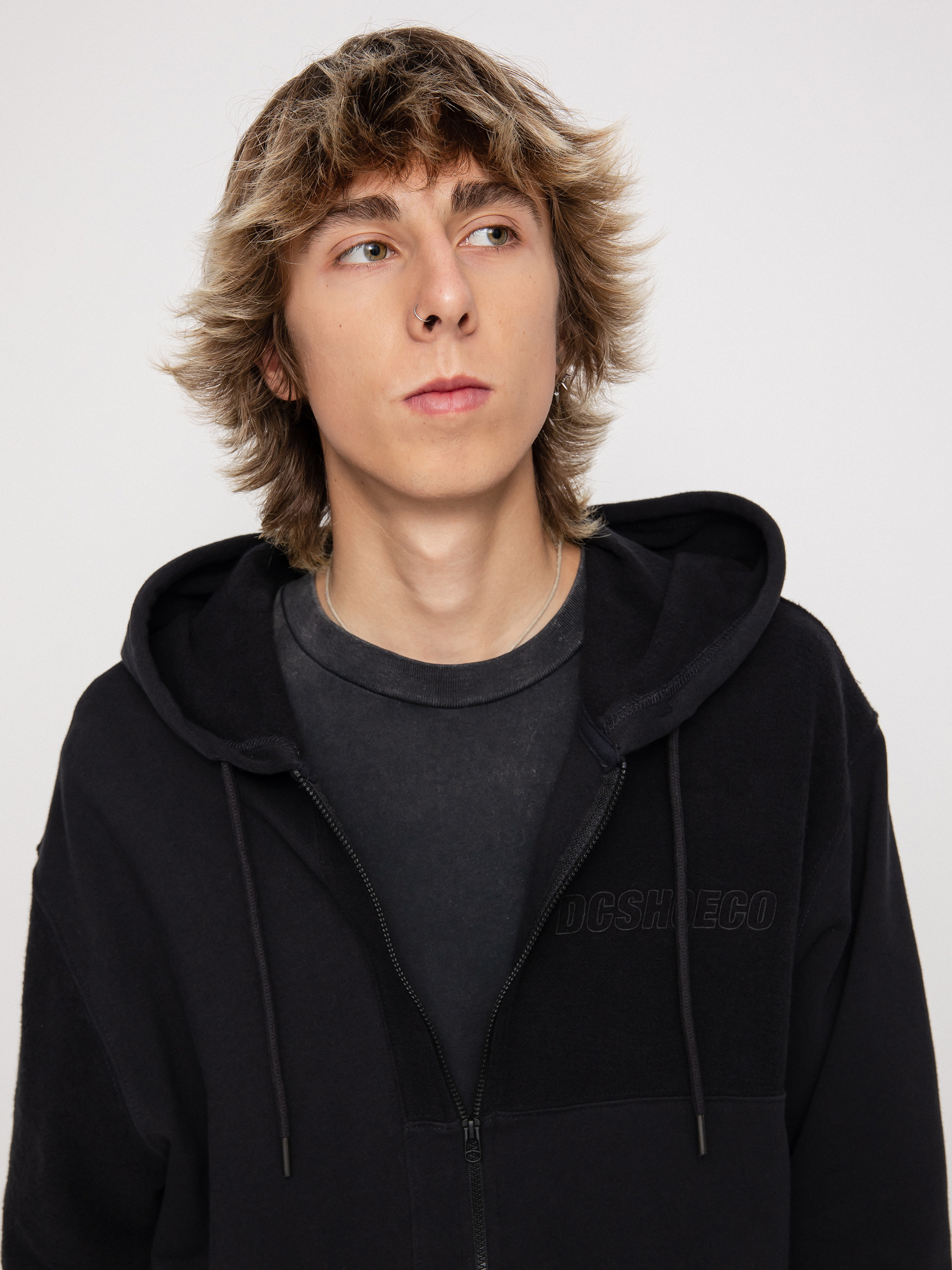 DC Rogers HD Kapucnis pulóver (black)