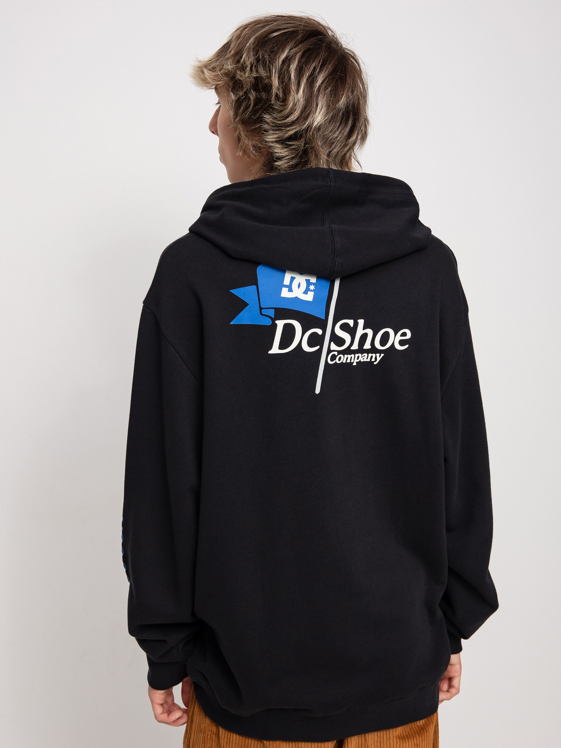 DC Flagged HD Kapucnis pulóver (black)