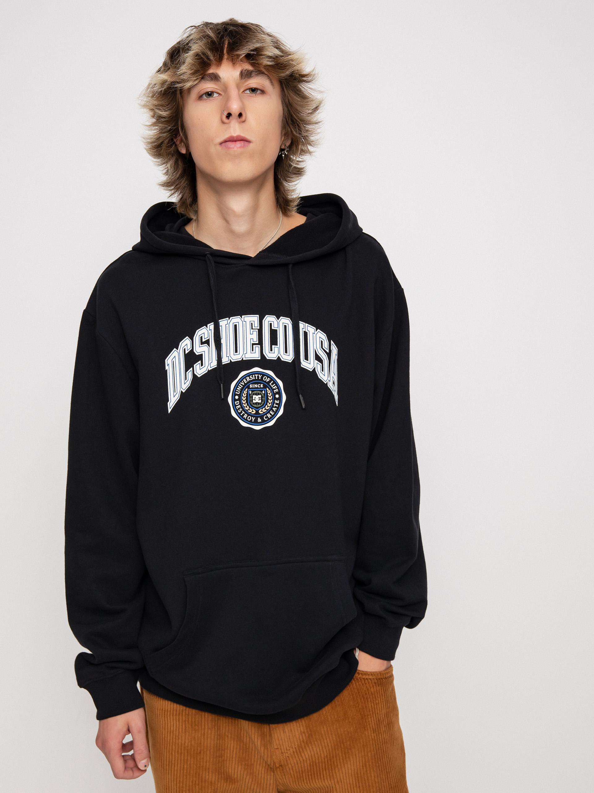 DC Life Changes HD Kapucnis pulóver (black)