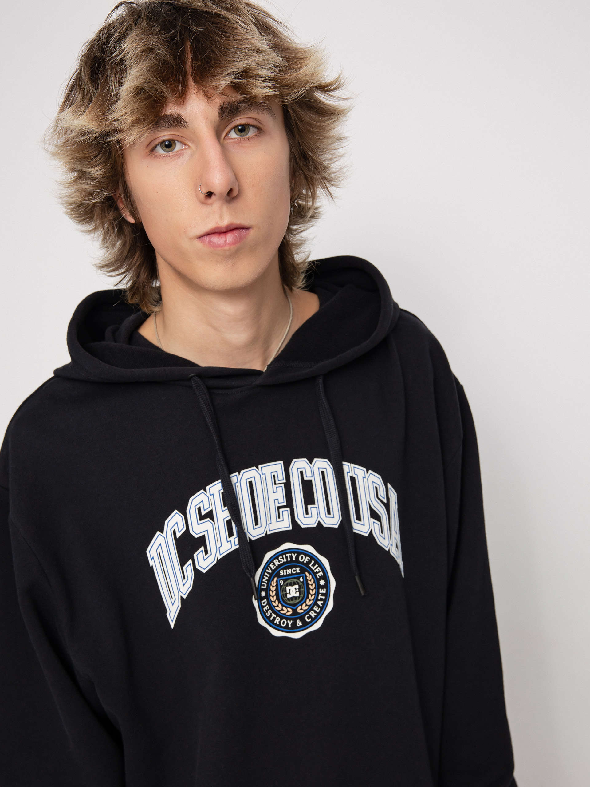 DC Life Changes HD Kapucnis pulóver (black)