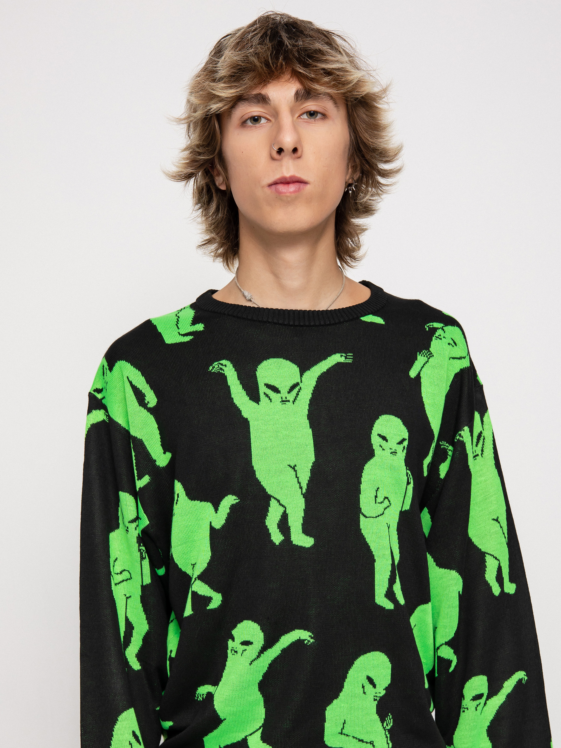 RipNDip Alien Dance Party Pulóver (black)