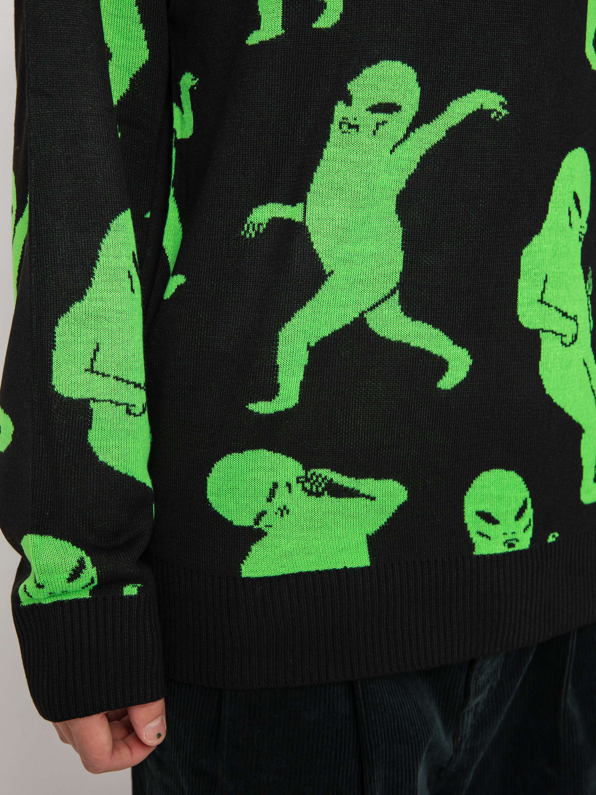 RipNDip Alien Dance Party Pulóver (black)