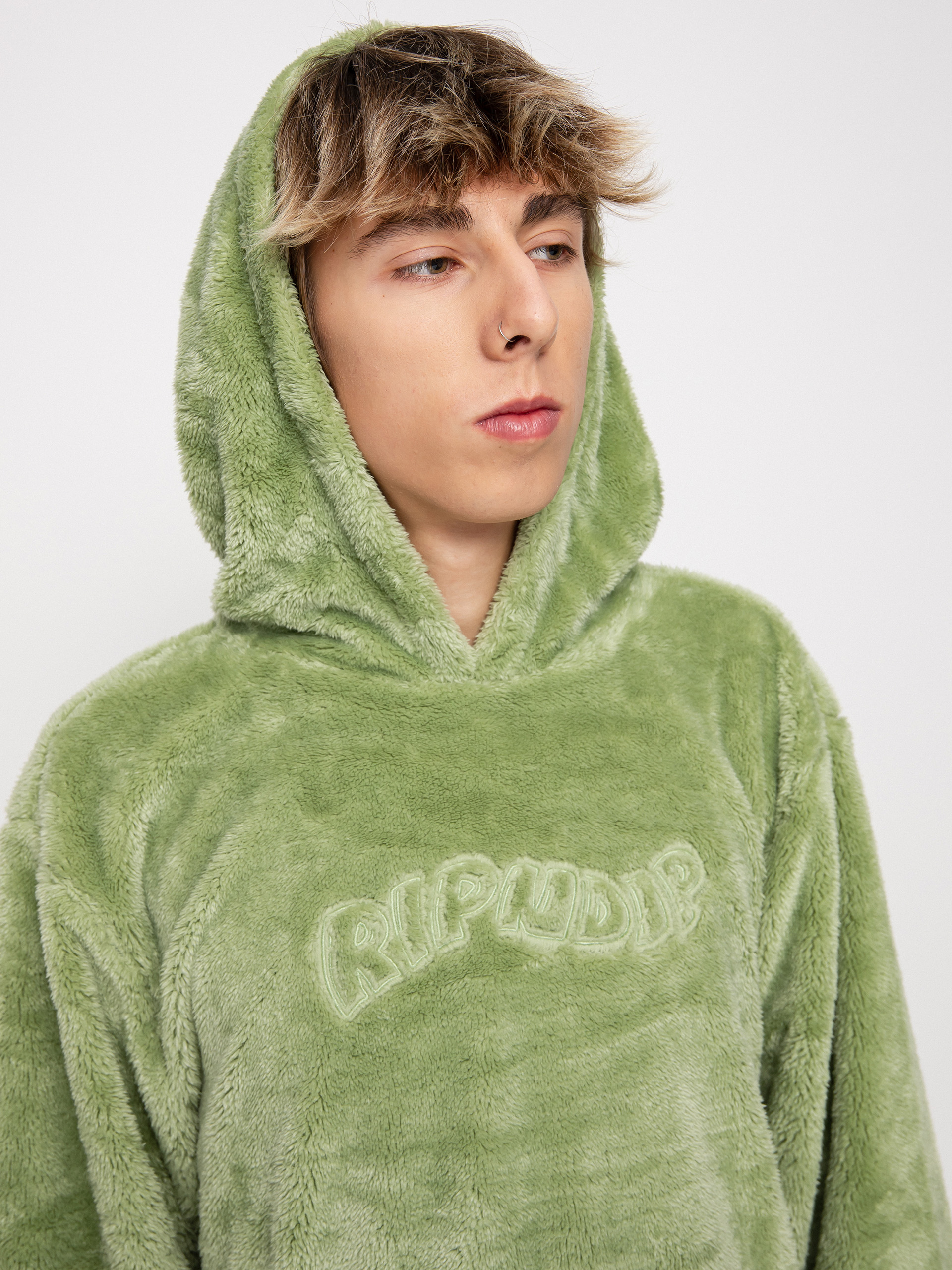 RipNDip Waves Sherpa HD Kapucnis pulóver (pistachio)