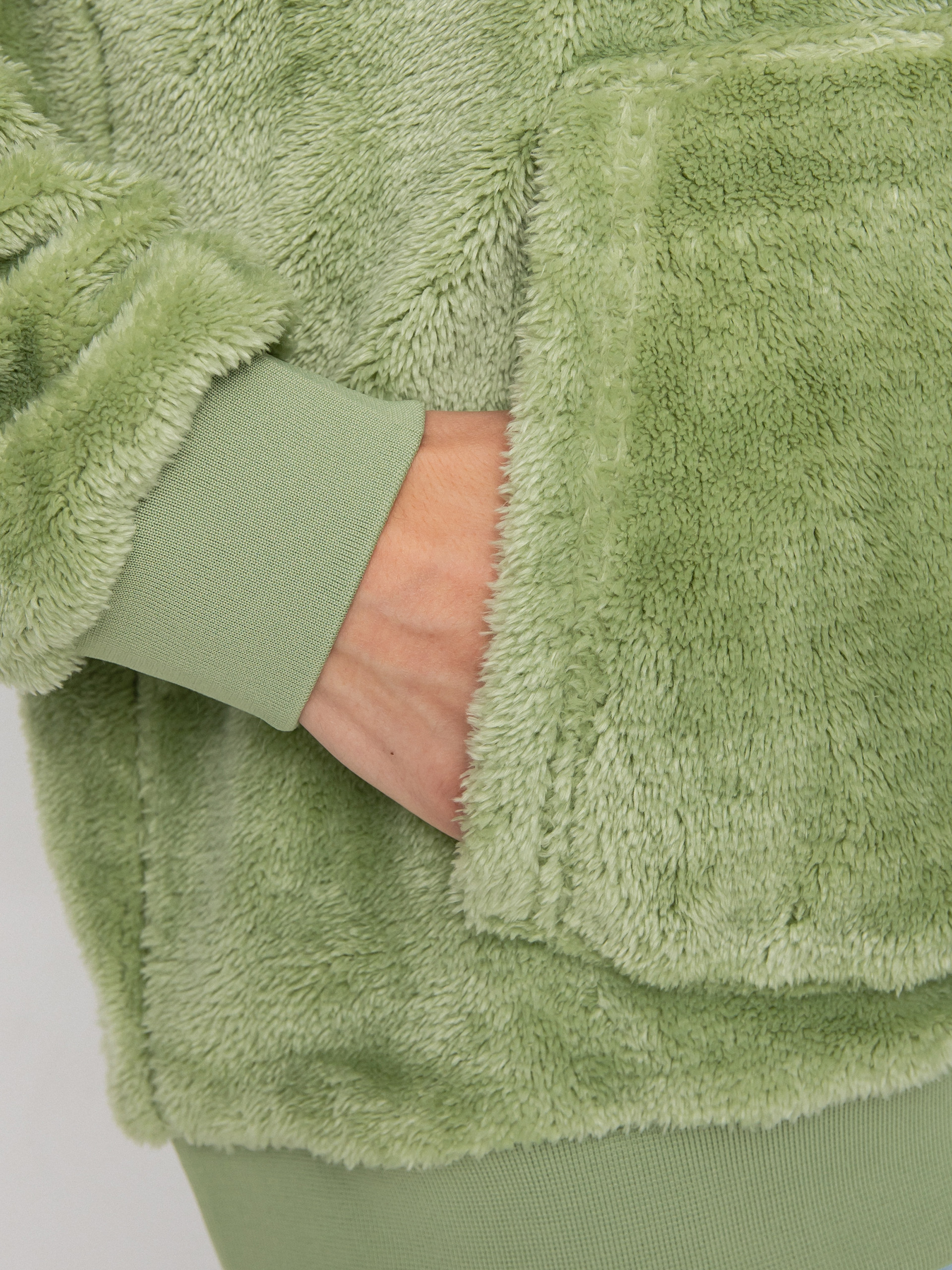 RipNDip Waves Sherpa HD Kapucnis pulóver (pistachio)