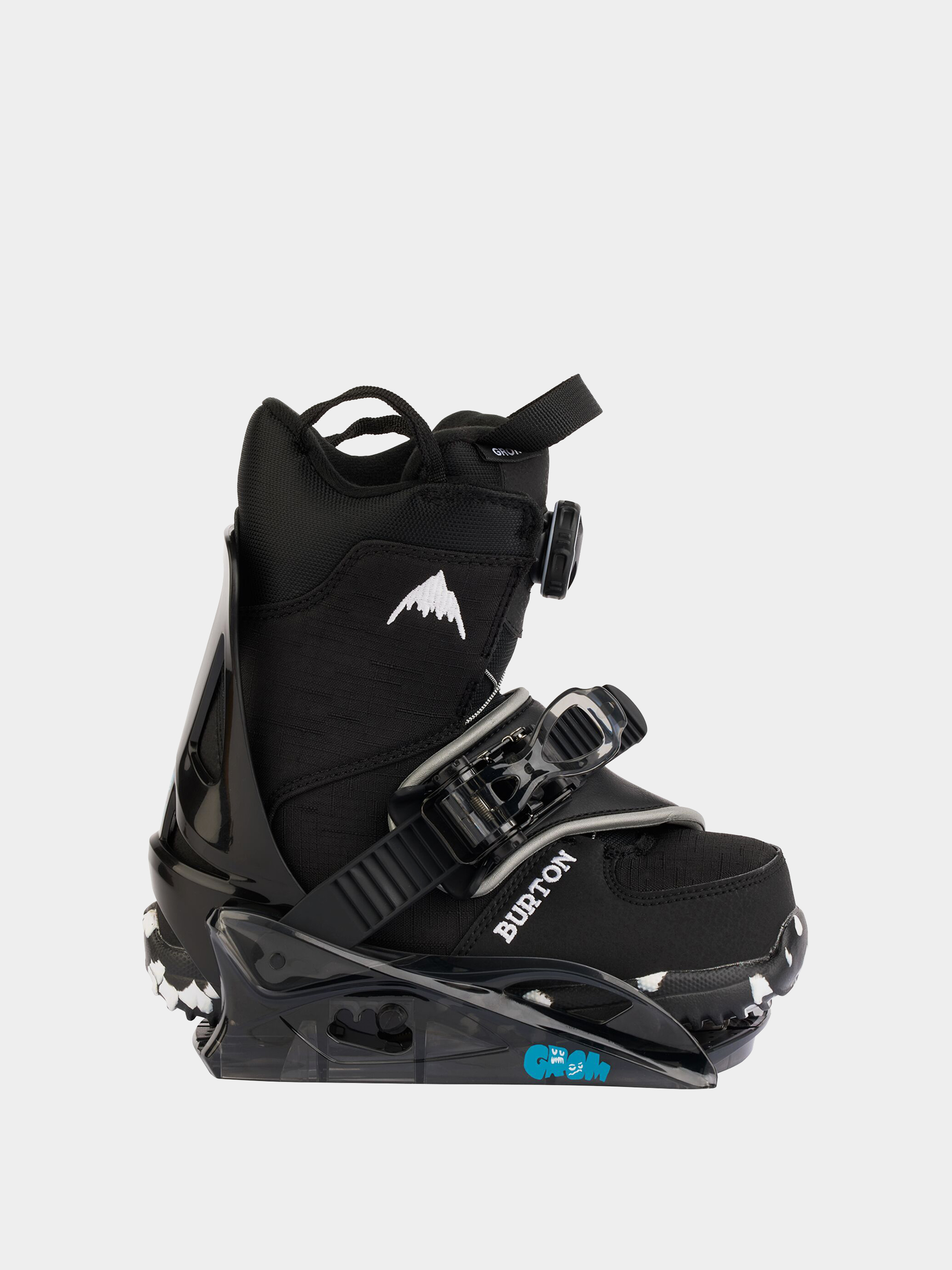 Burton Grom Disc JR Snowboard kötés (black)