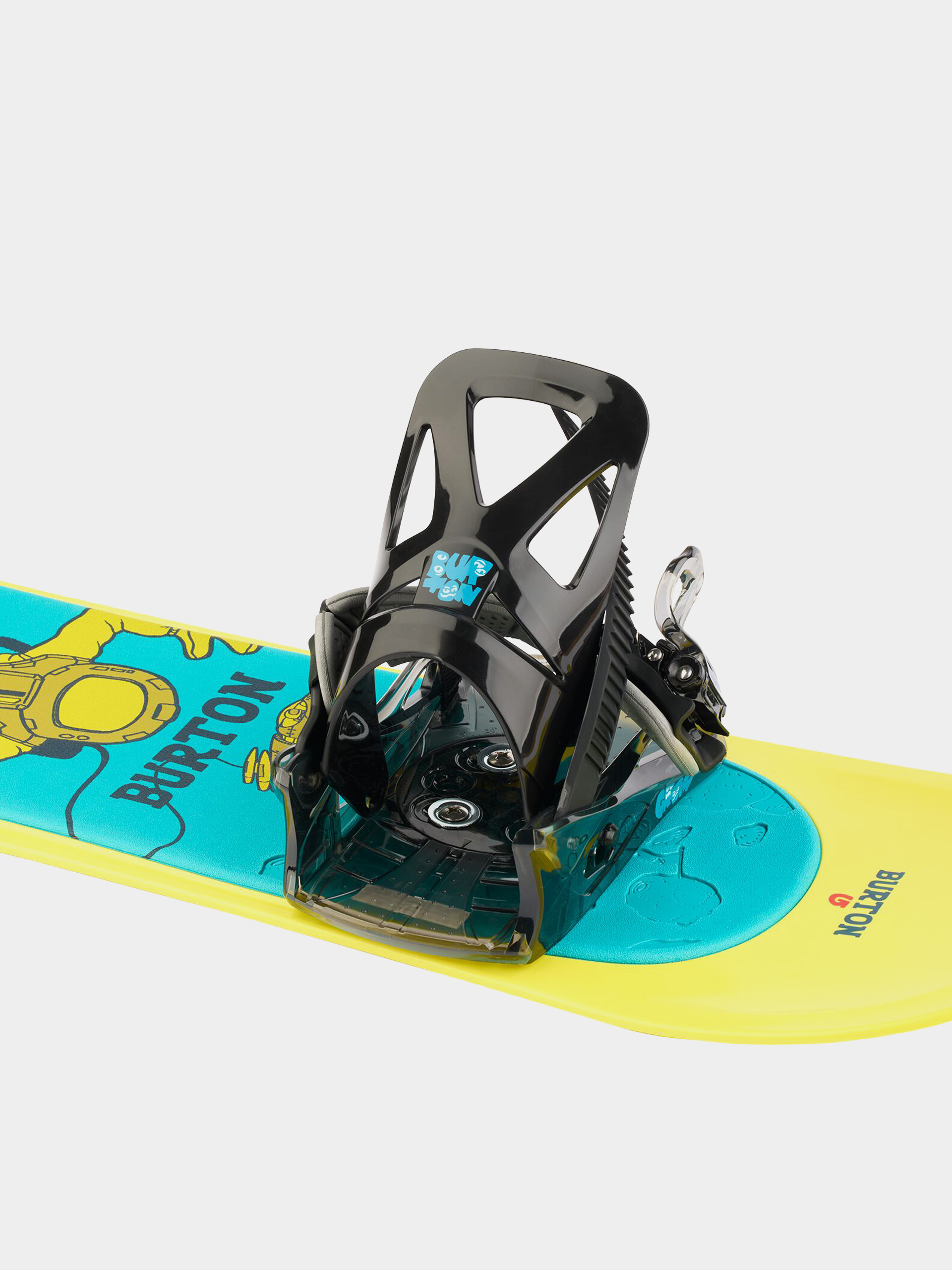 Burton Grom Disc JR Snowboard kötés (black)