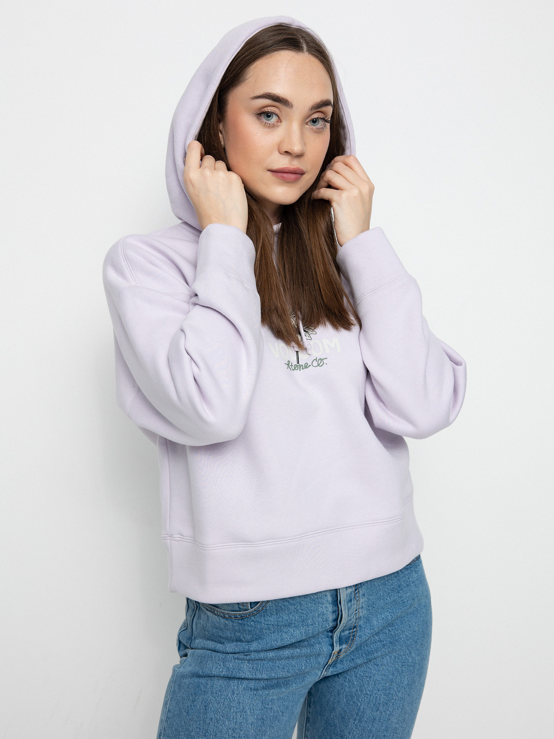 Volcom Voltrip HD Kapucnis pulóver Wmn (lavender)