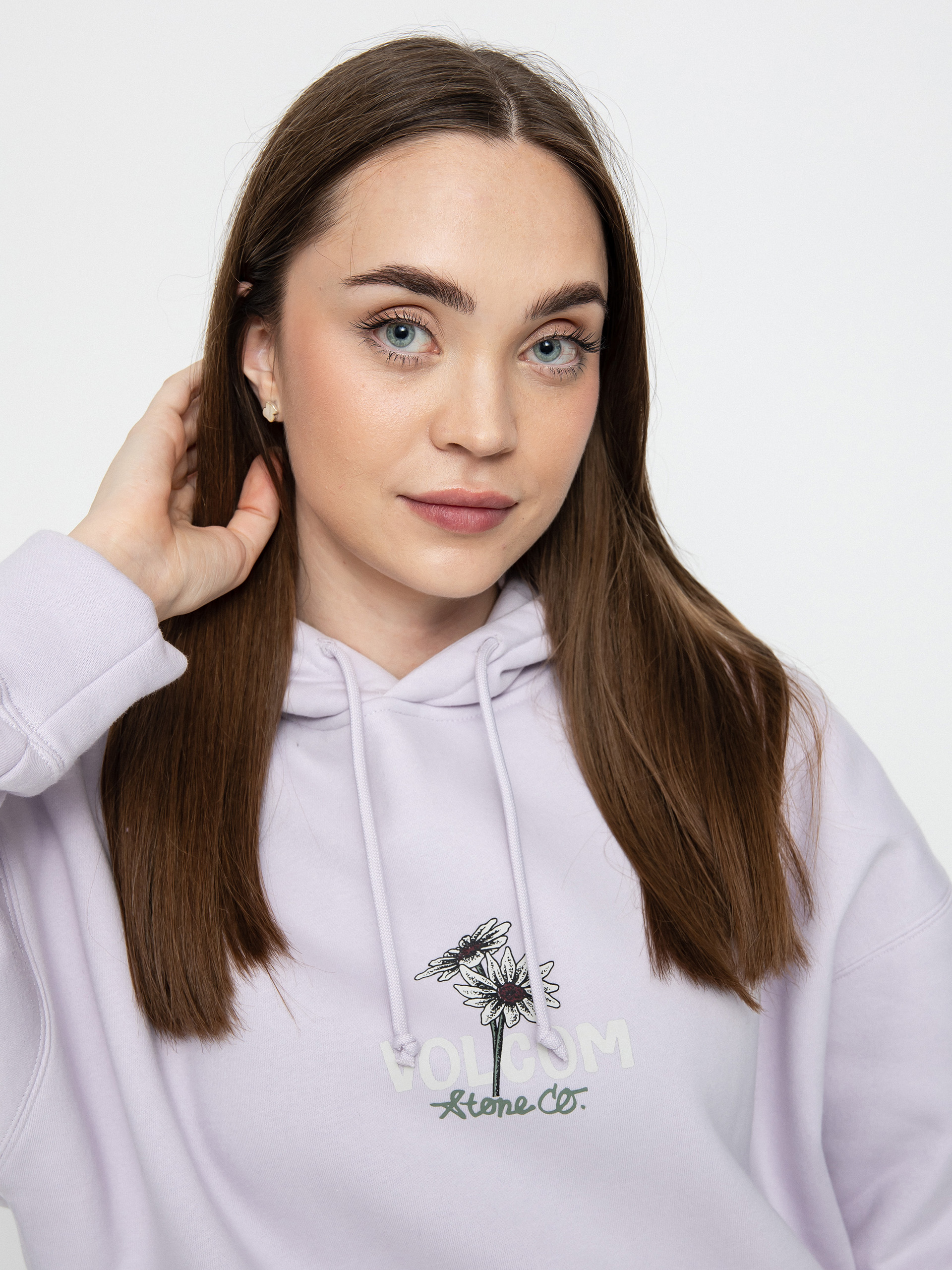 Volcom Voltrip HD Kapucnis pulóver Wmn (lavender)