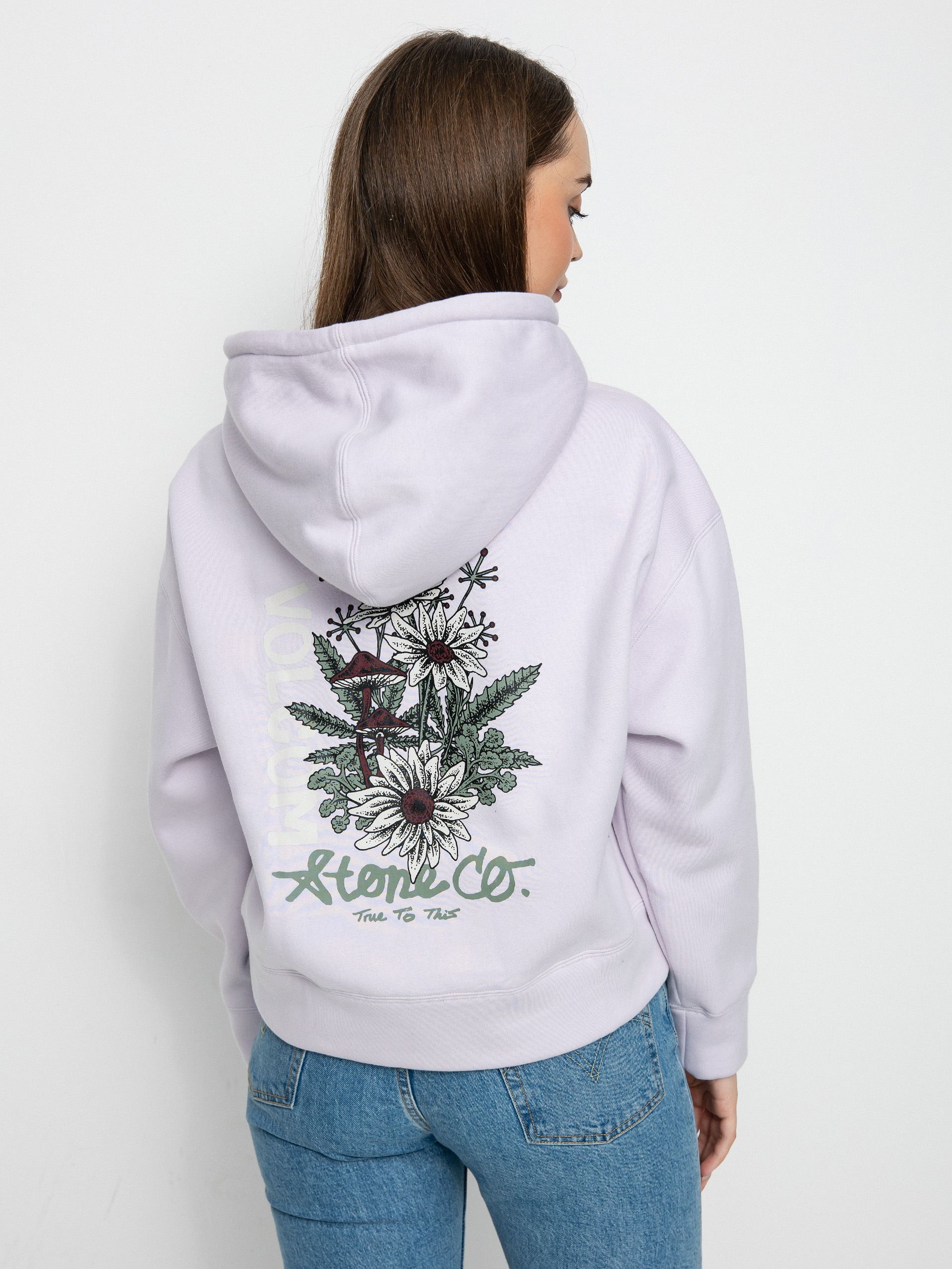 Volcom Voltrip HD Kapucnis pulóver Wmn (lavender)