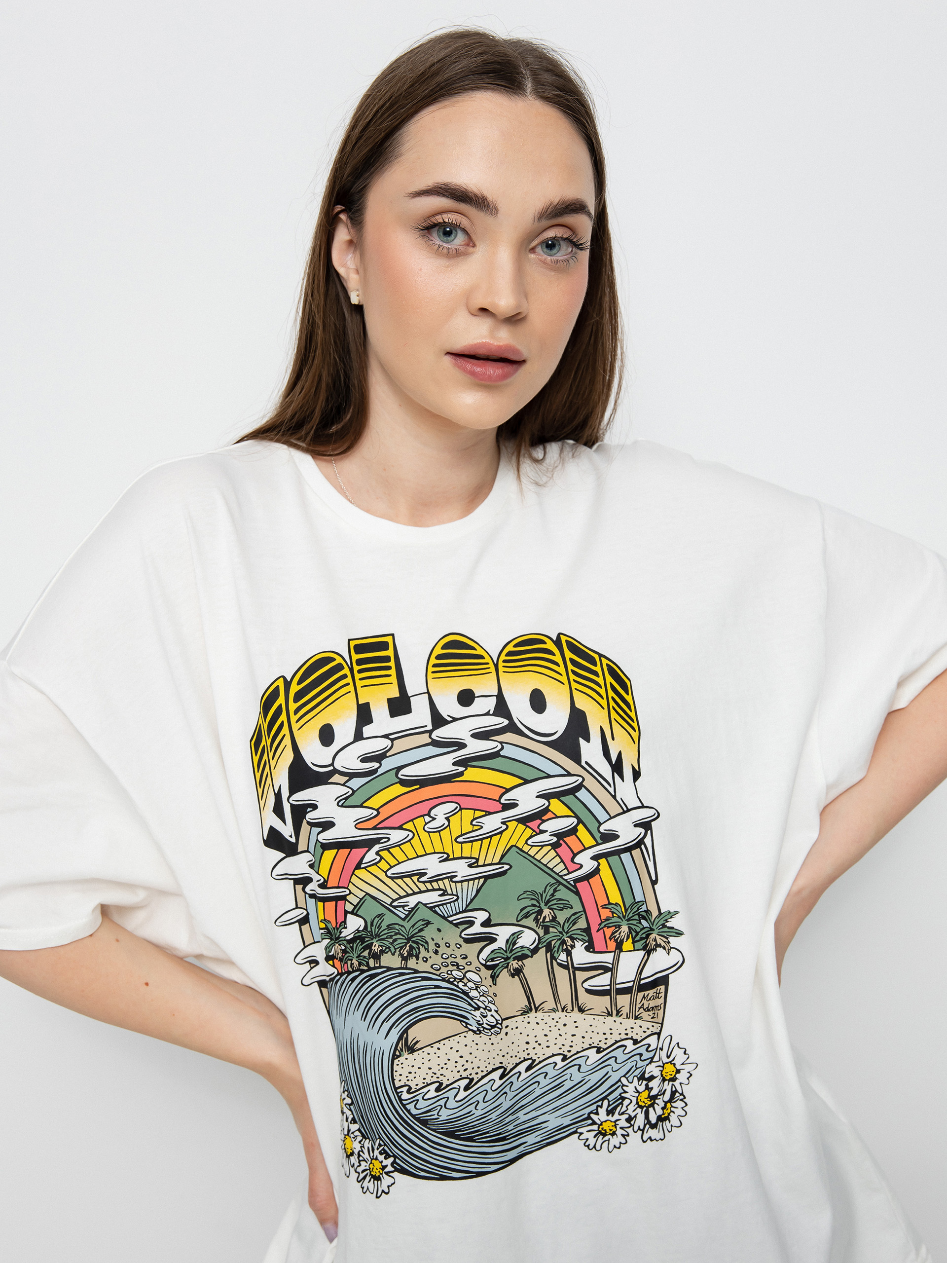 Volcom Matt Adams My Guys Póló (star white)