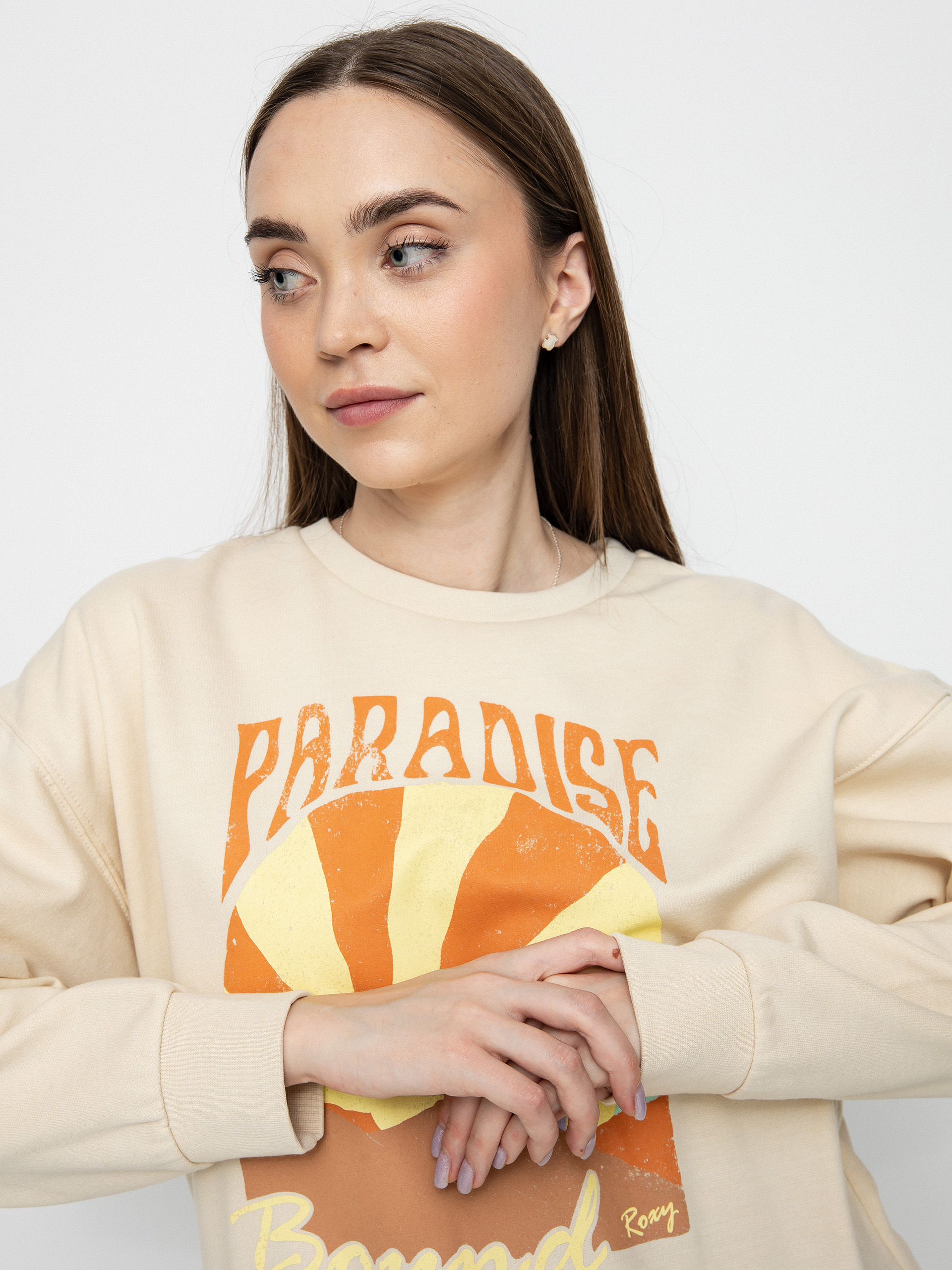 Roxy Morning Hike B Pulóver Wmn (tapioca)