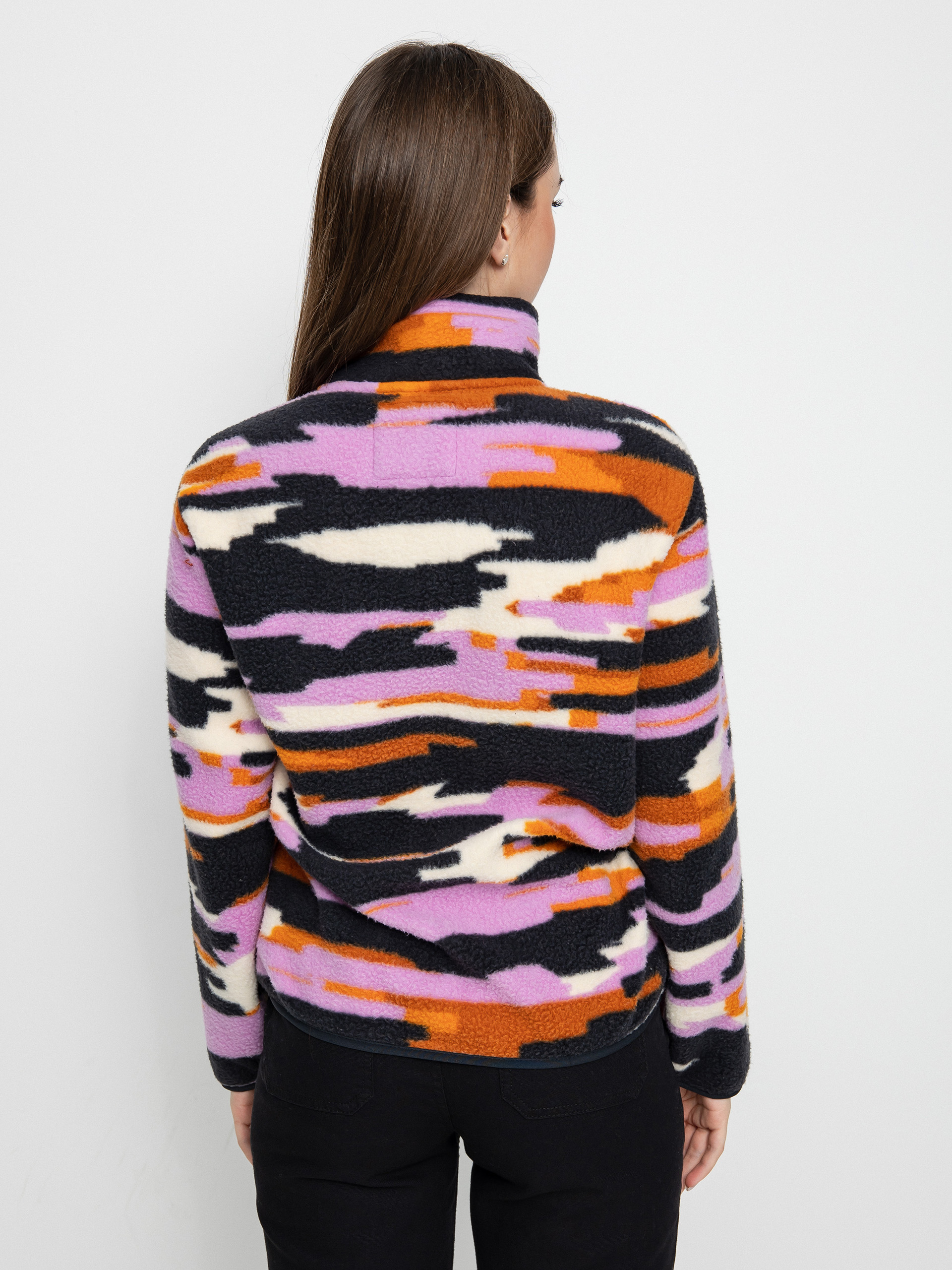 Női Billabong Switchback Pull Polár pulóver (black multi)