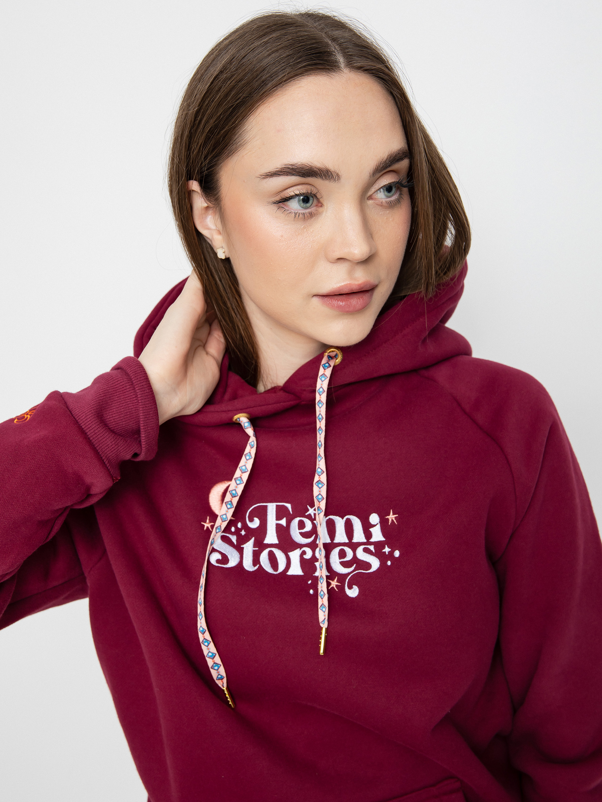 Femi Stories Till HD Kapucnis pulóver Wmn (rdw)