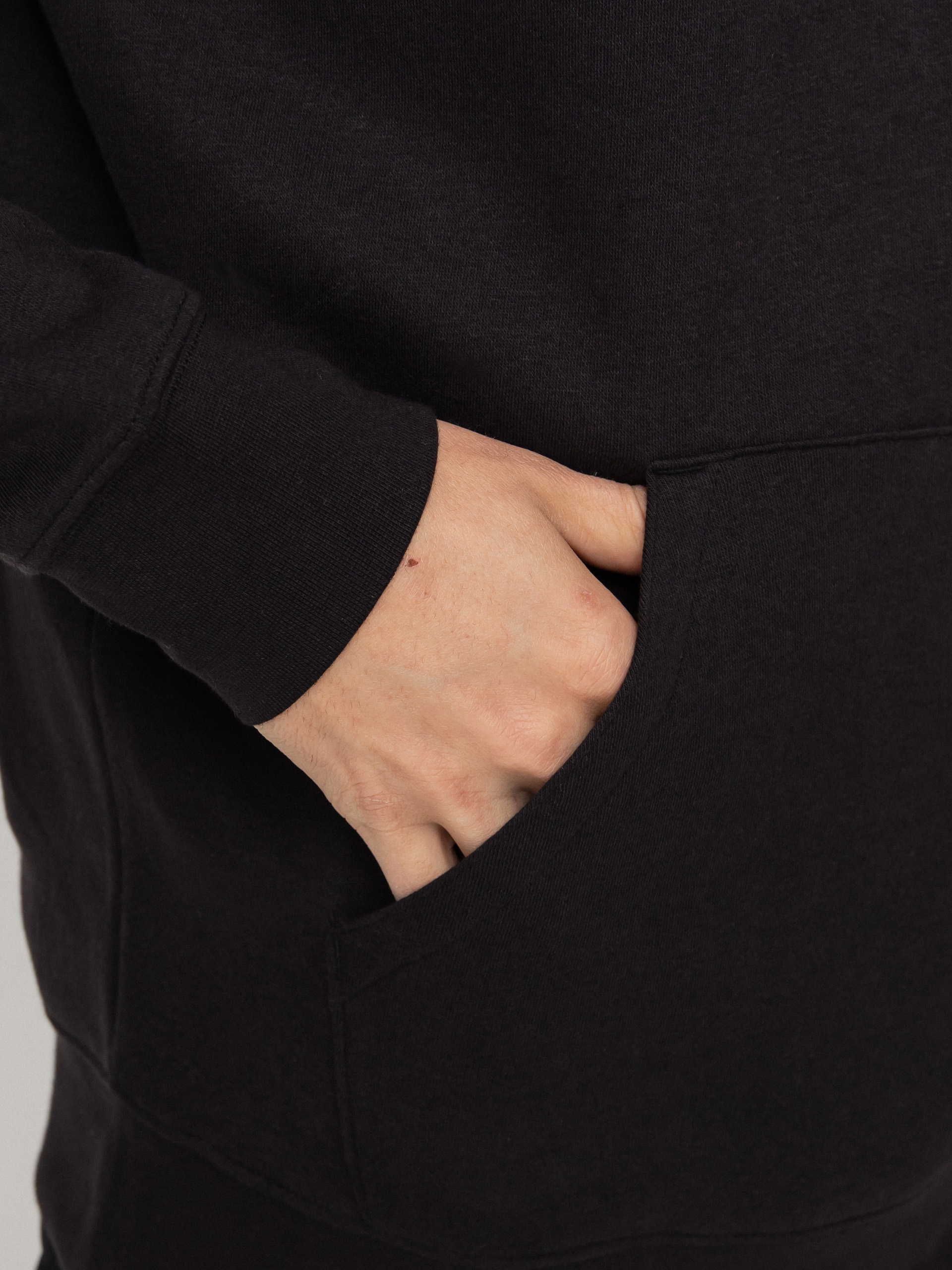 Emerica Logo Lockup HD Kapucnis pulóver (black)