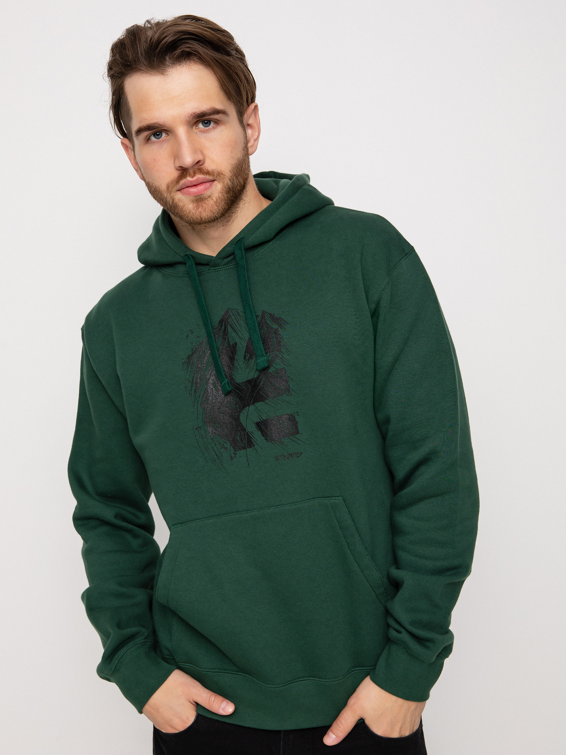 Etnies Rp Arrow HD Kapucnis pulóver (military)