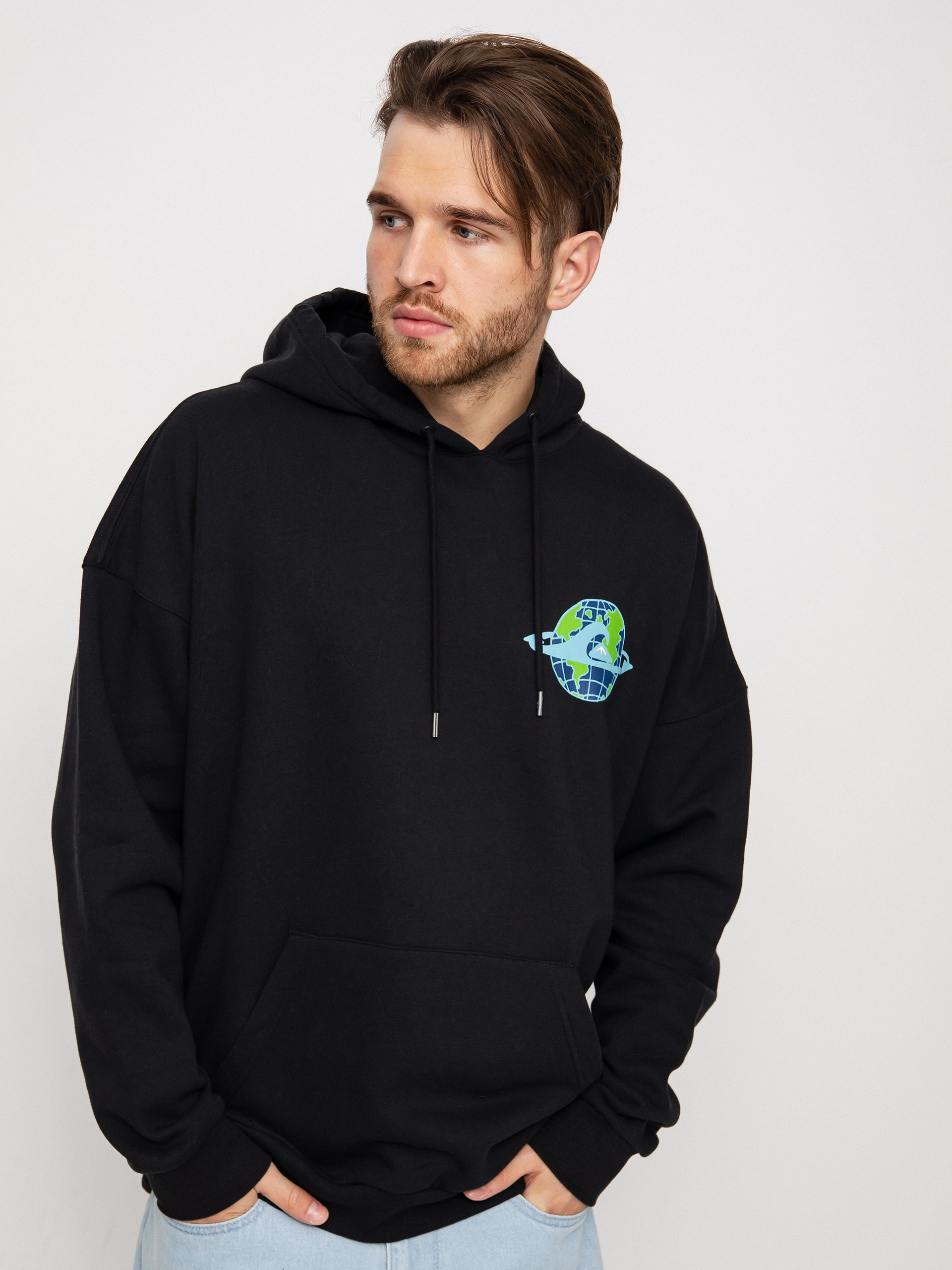 Quiksilver Ocean HD Kapucnis pulóver (black)