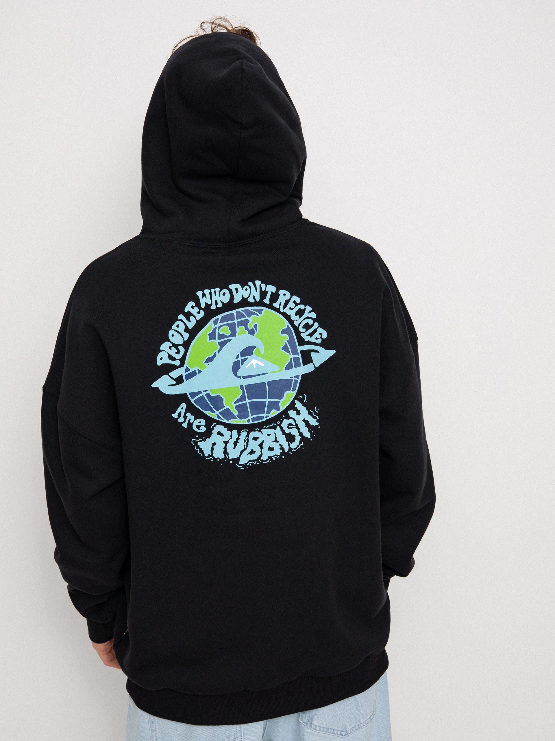 Quiksilver Ocean HD Kapucnis pulóver (black)