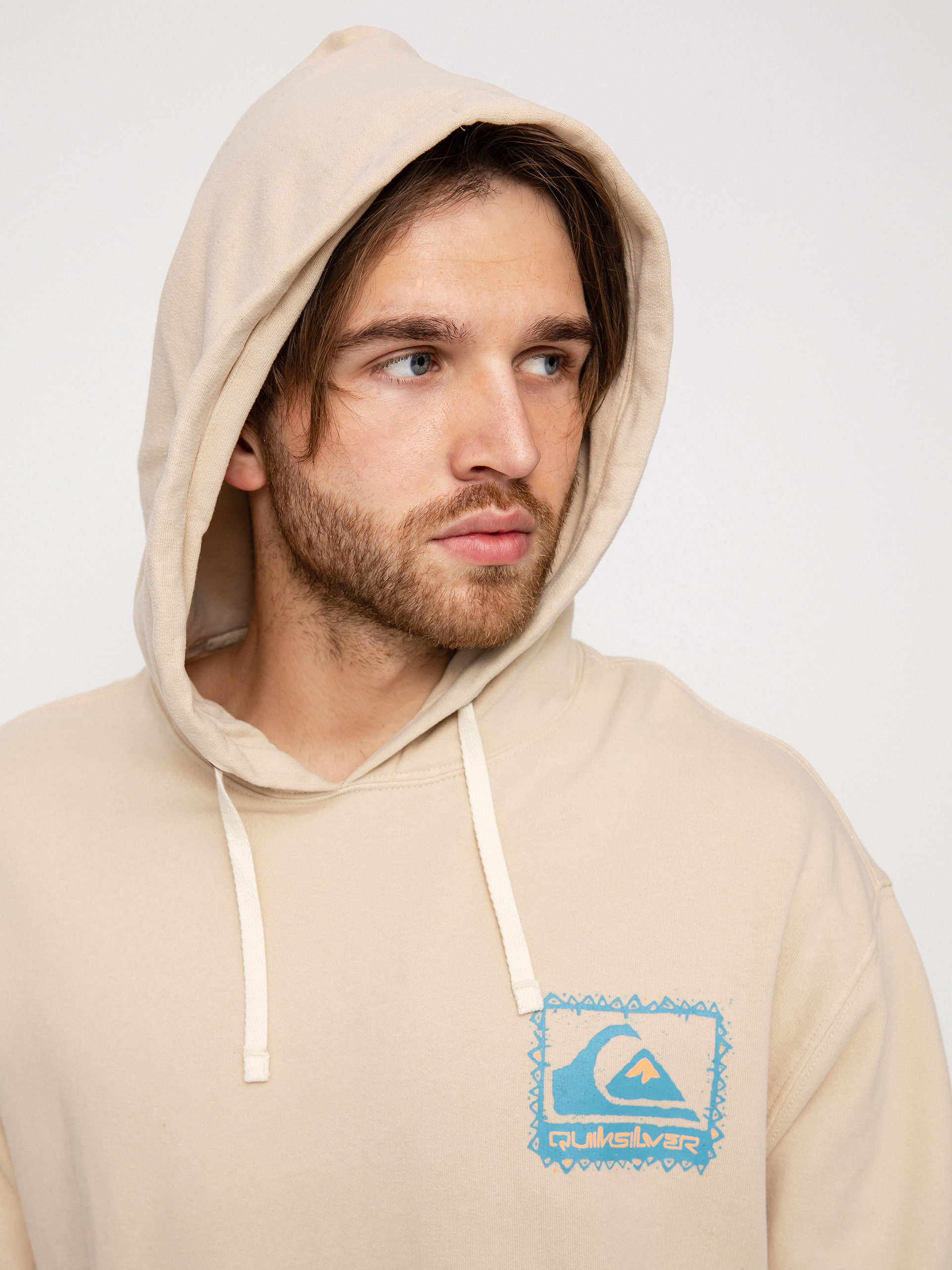 Quiksilver Neon Slab HD Kapucnis pulóver (birch)