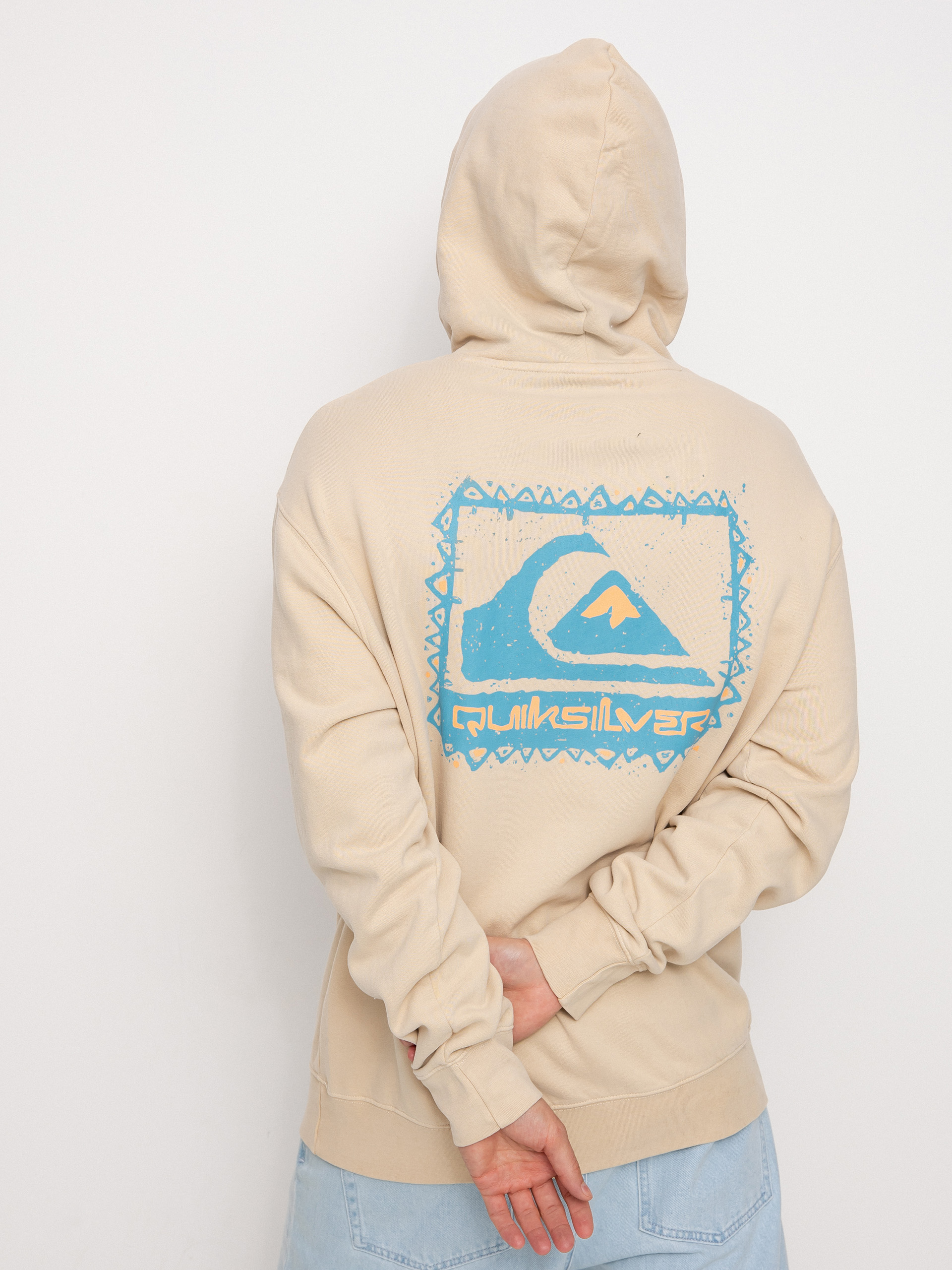 Quiksilver Neon Slab HD Kapucnis pulóver (birch)