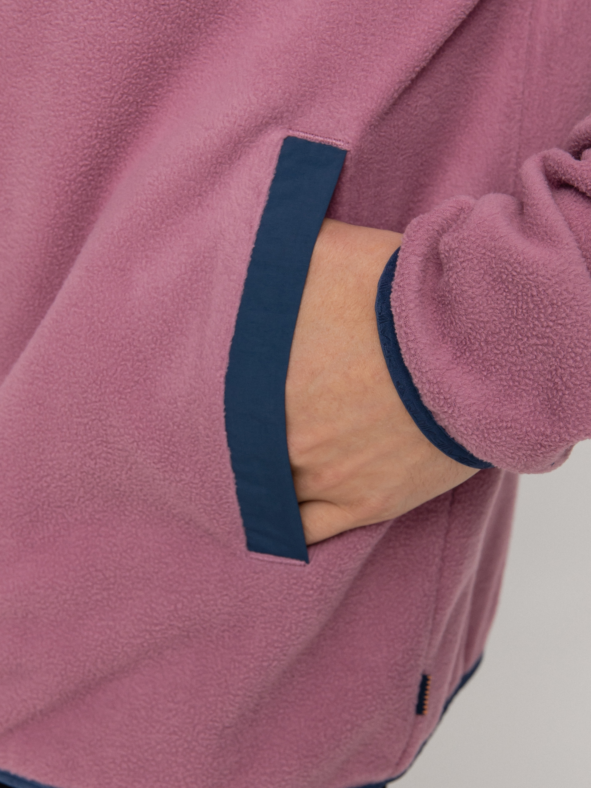 Férfi Quiksilver No Destination 2 Polár pulóver (dusty orchid)