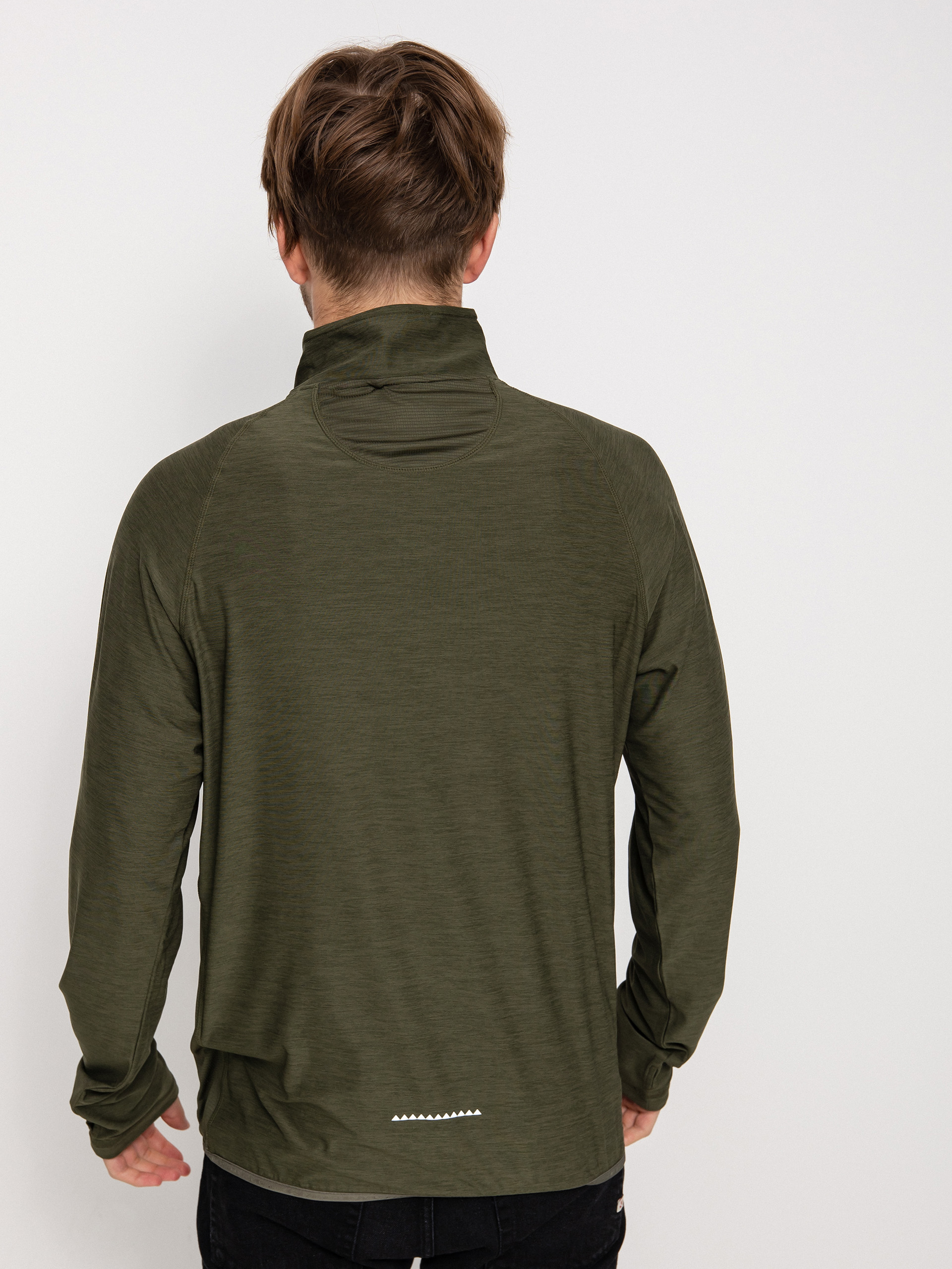 Férfi Quiksilver Coast Runner Polár pulóver (grape leaf heather)