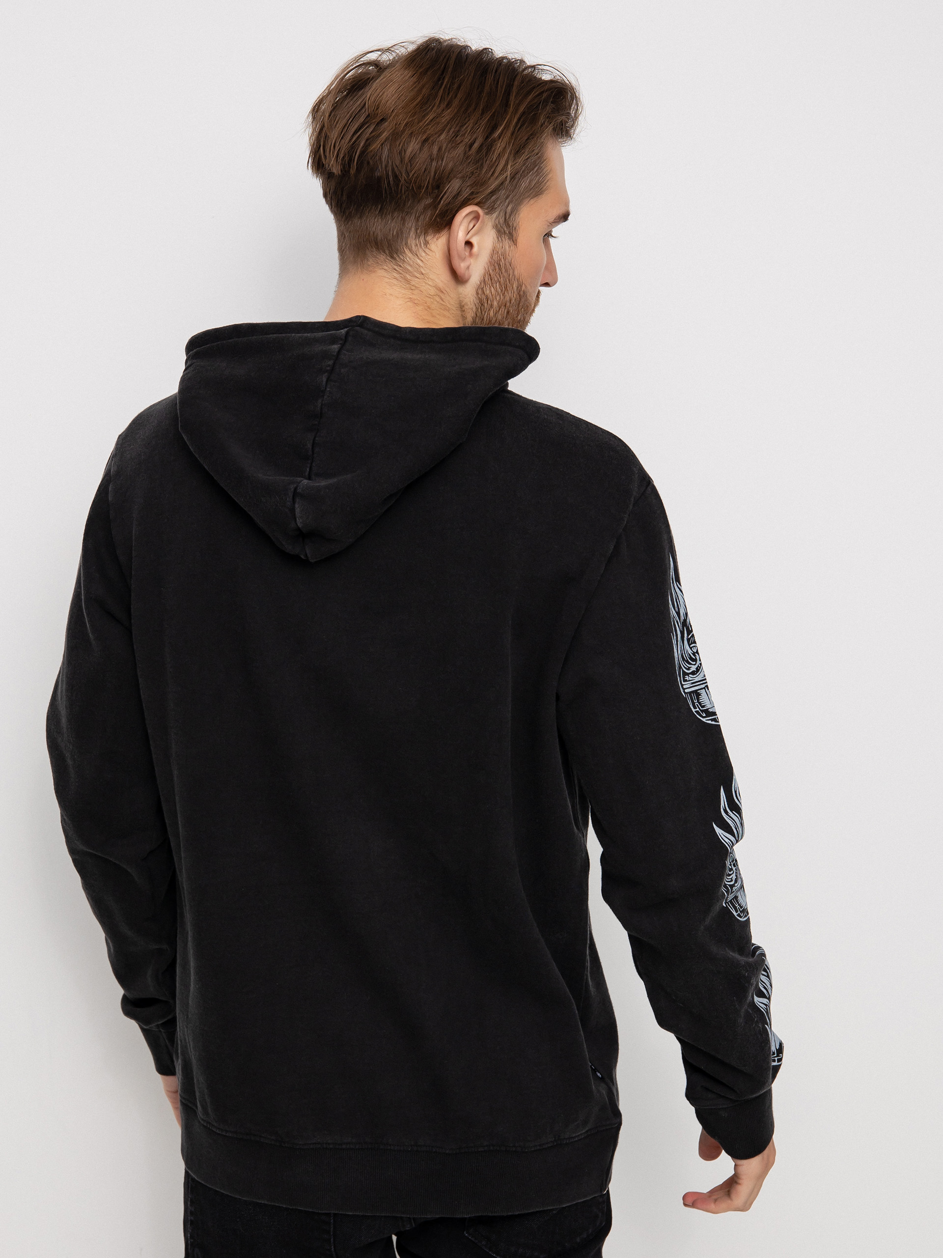 Element Deathstar Pulóver (washed black)