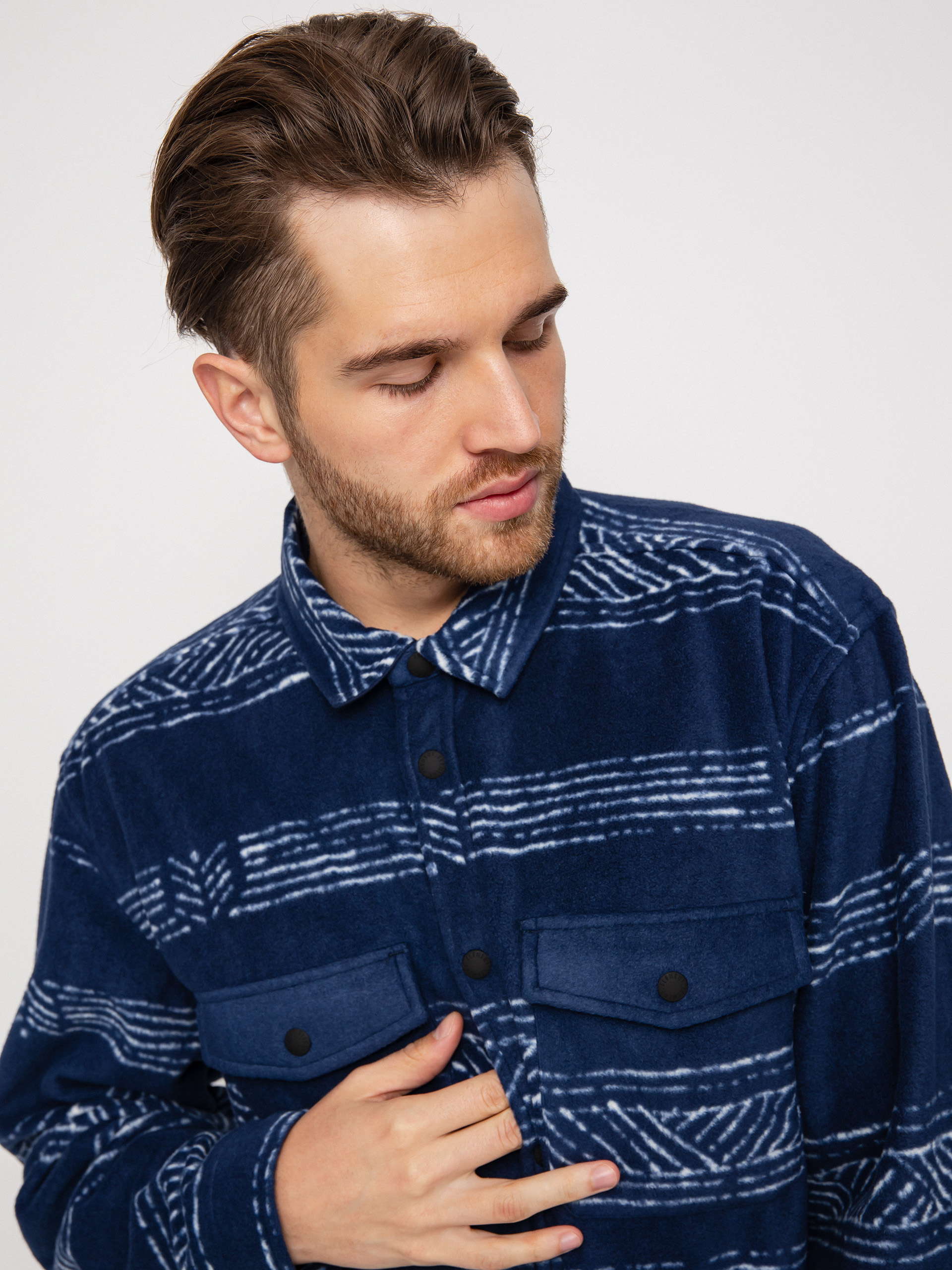 Element Dawn Polar Shirt Ing (woodblock)