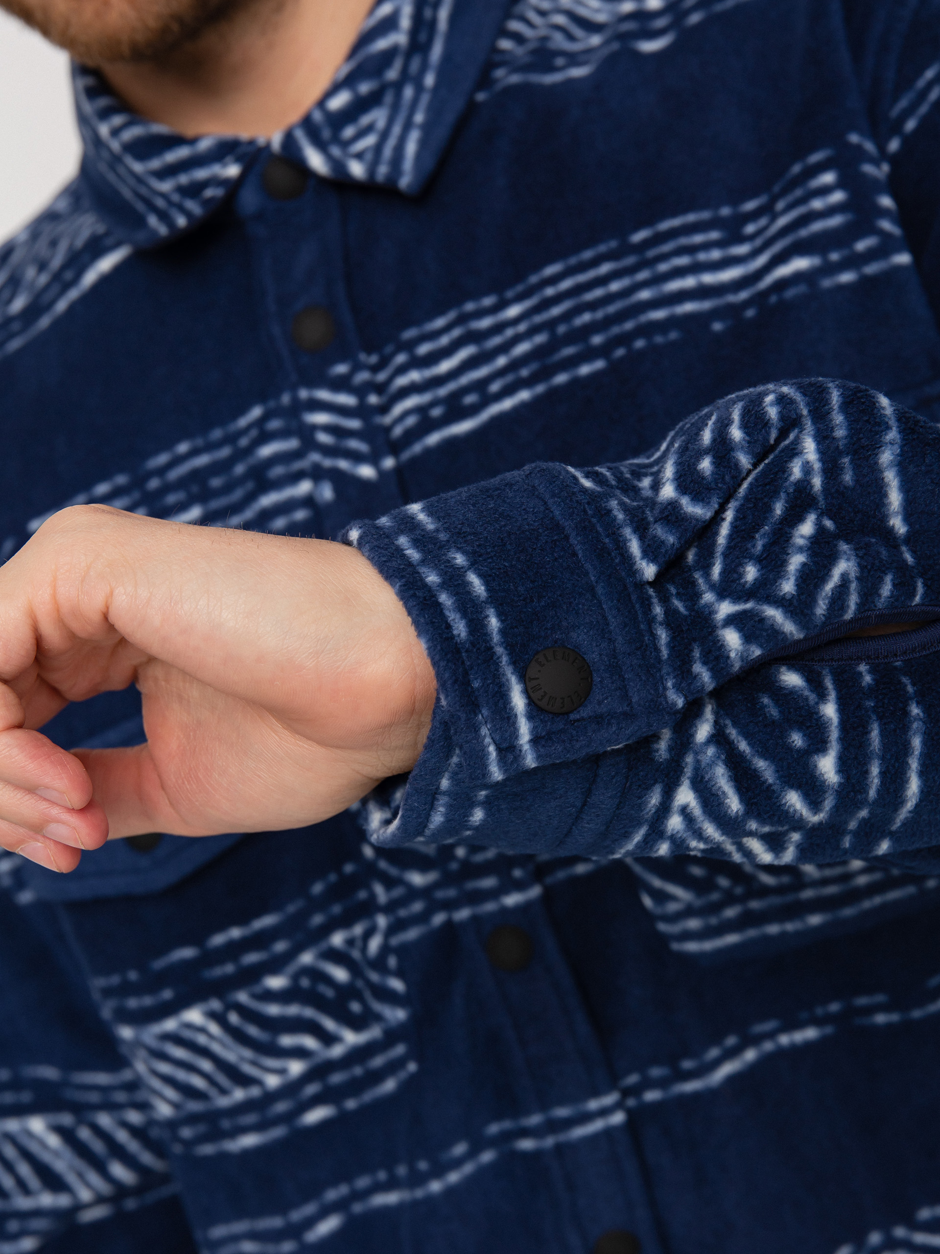 Element Dawn Polar Shirt Ing (woodblock)