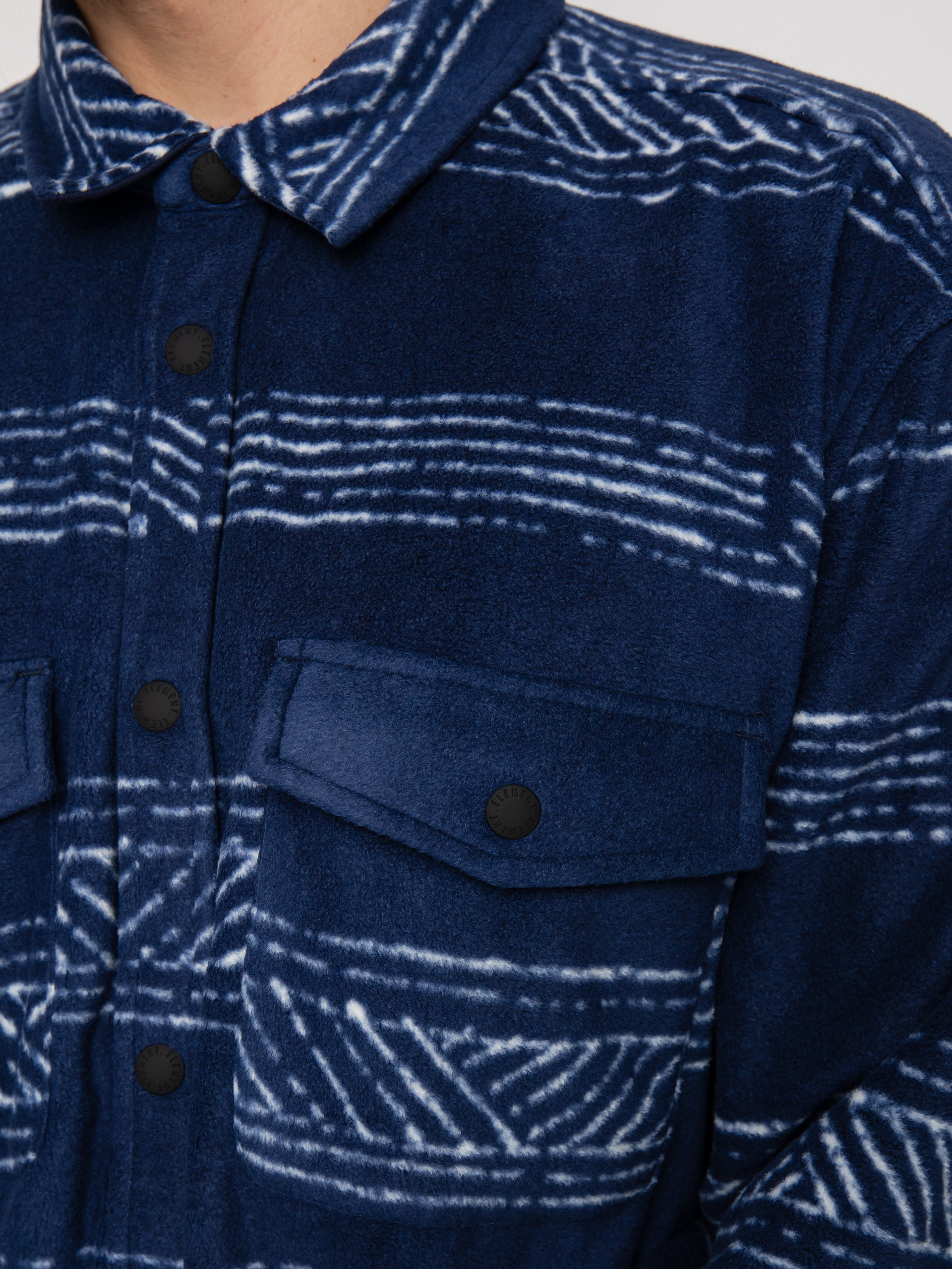 Element Dawn Polar Shirt Ing (woodblock)