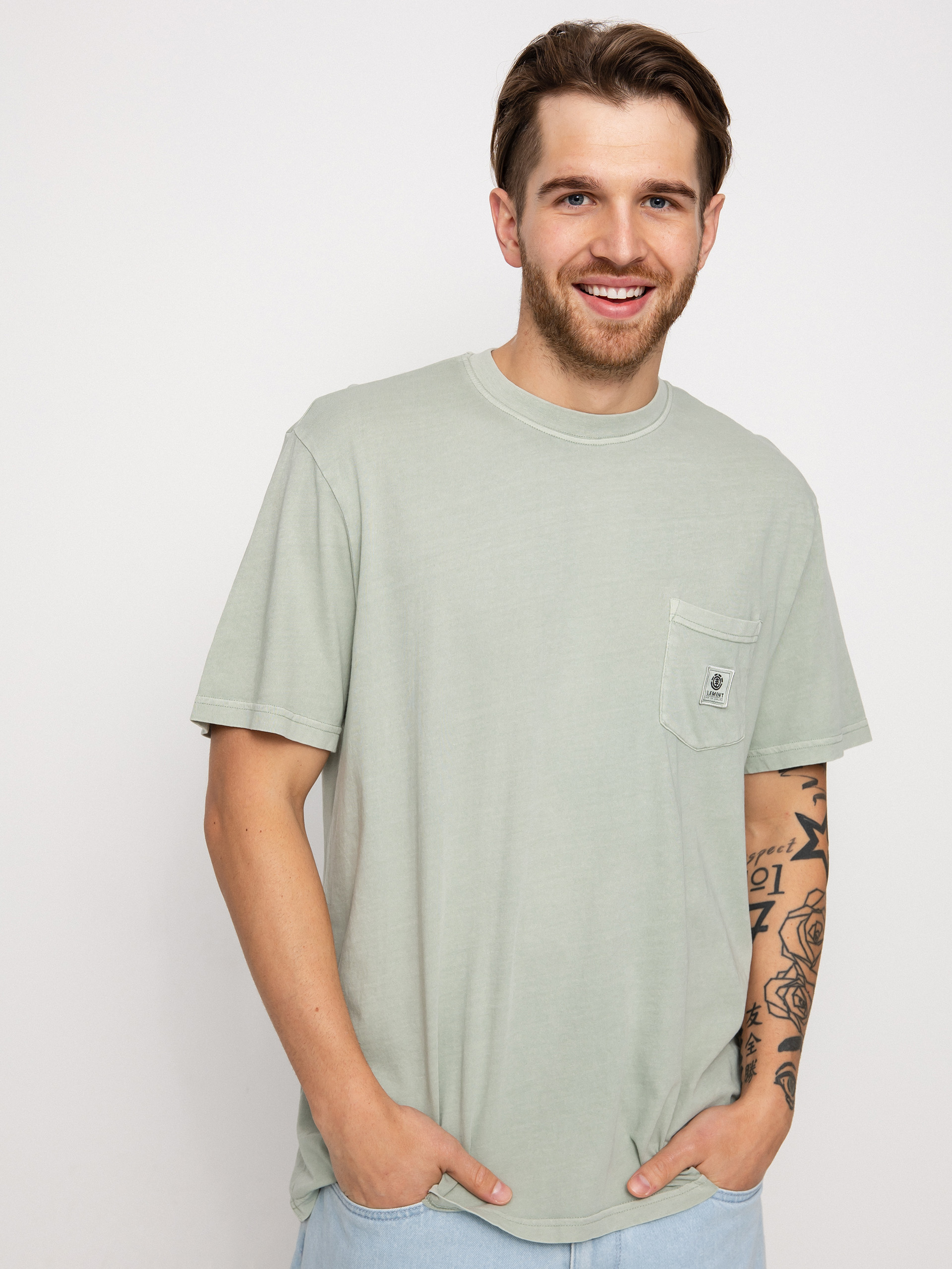 Element Basic Pocket Pigment póló (shadow)