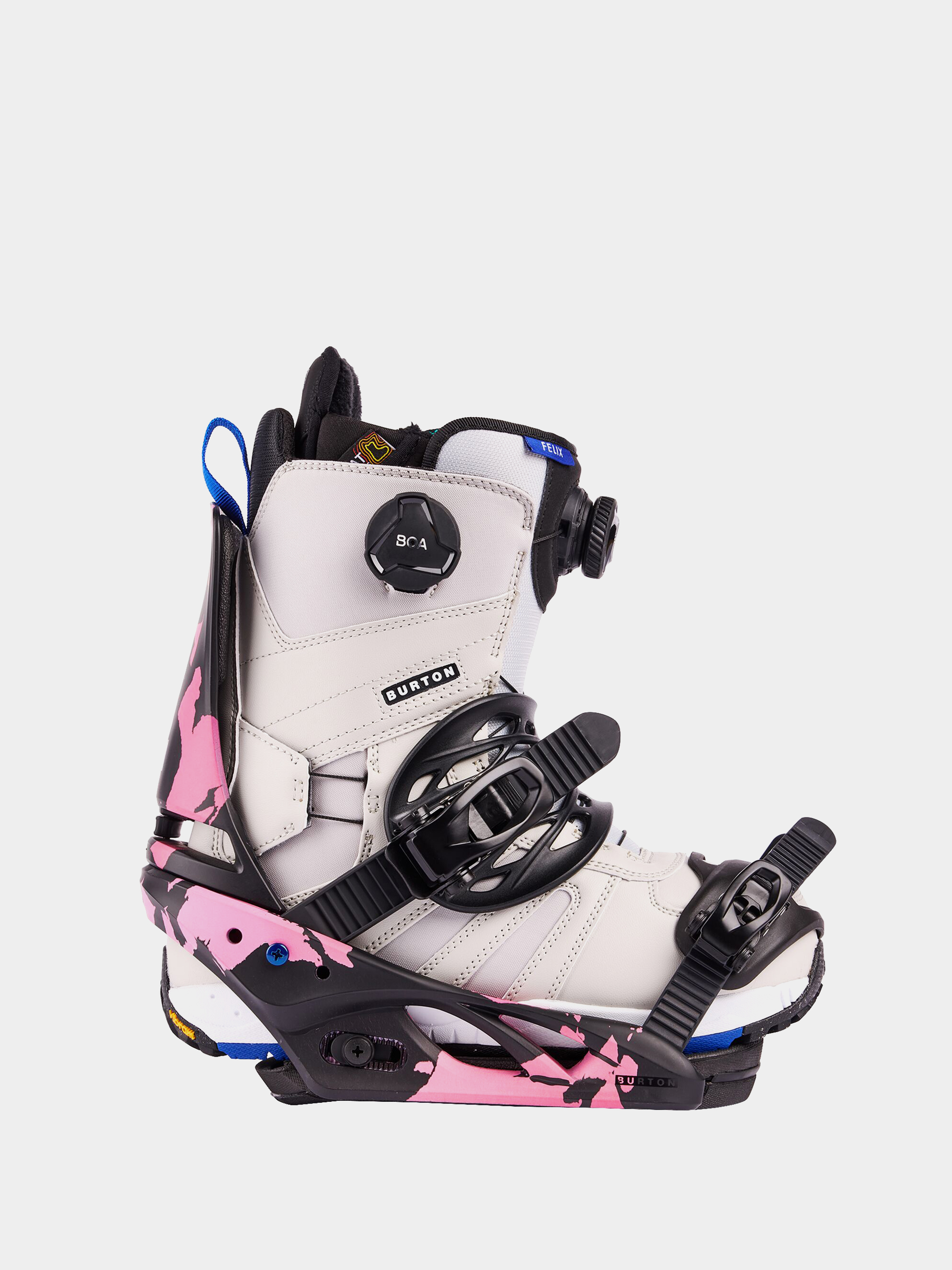 Női Burton Lexa Reflex Snowboard kötés (pink/black)
