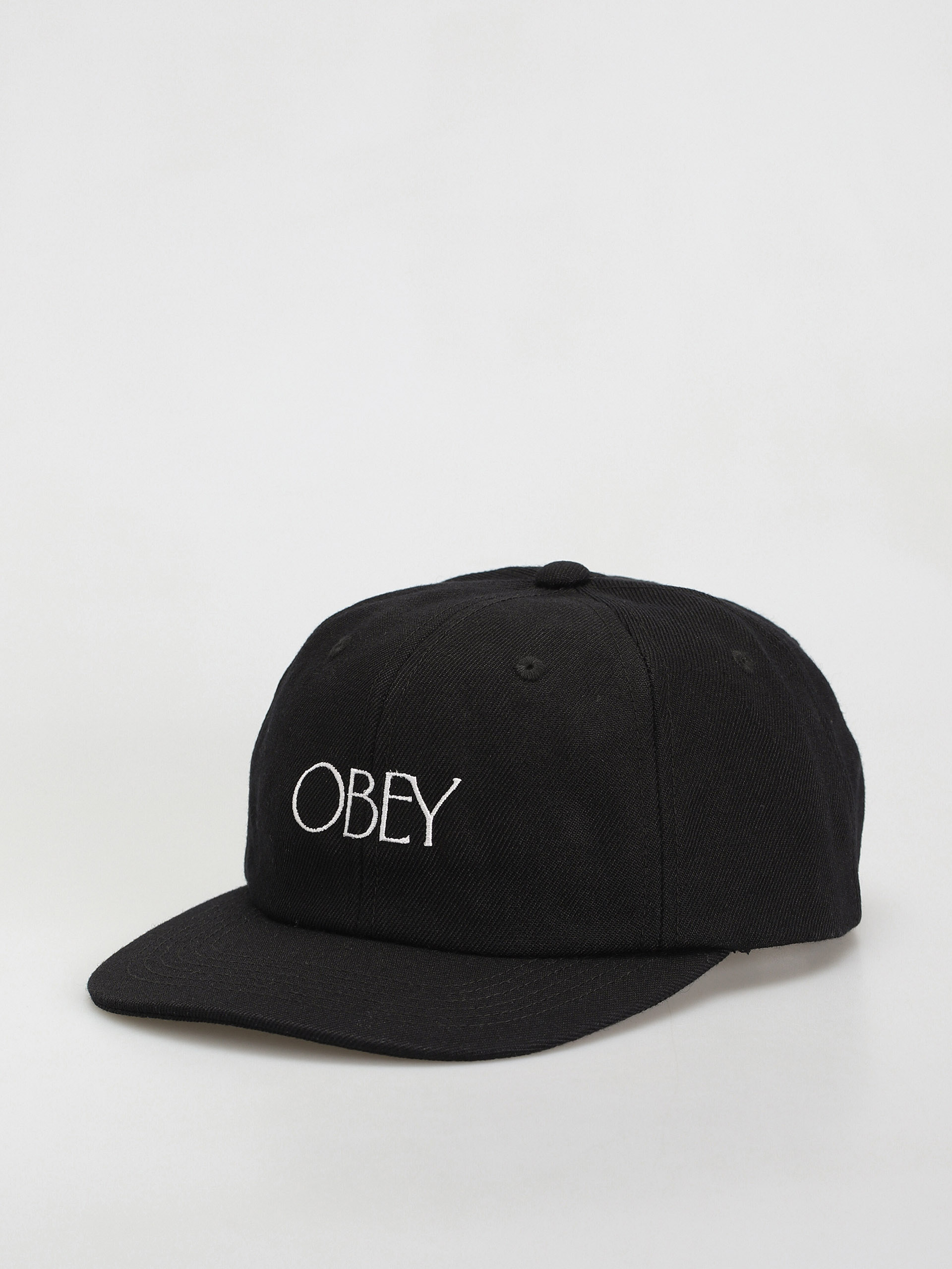 OBEY Hedges 6 Panel Baseball sapka (black)