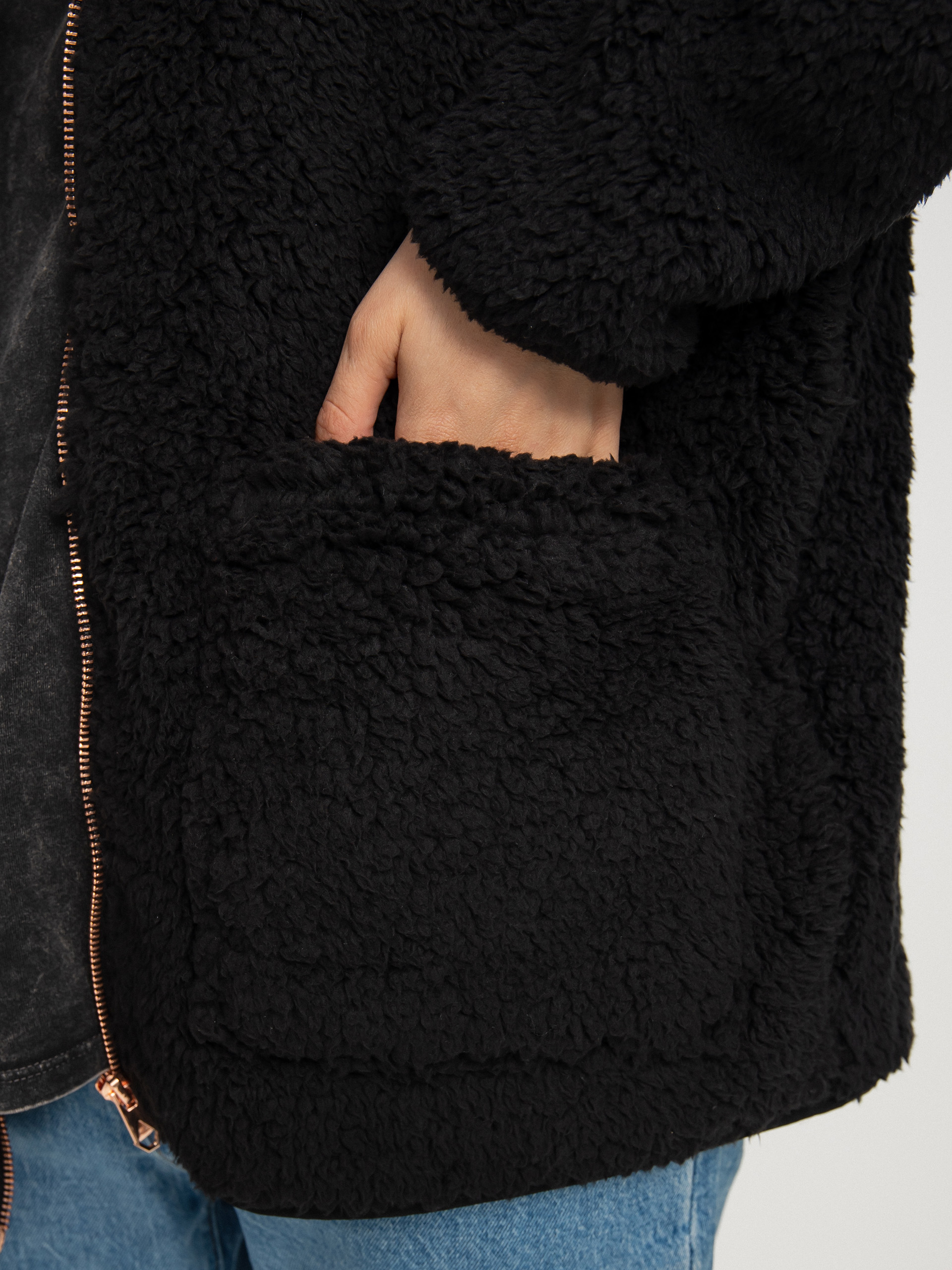 Volcom Lil Phuz Up Pulóver Wmn (black)