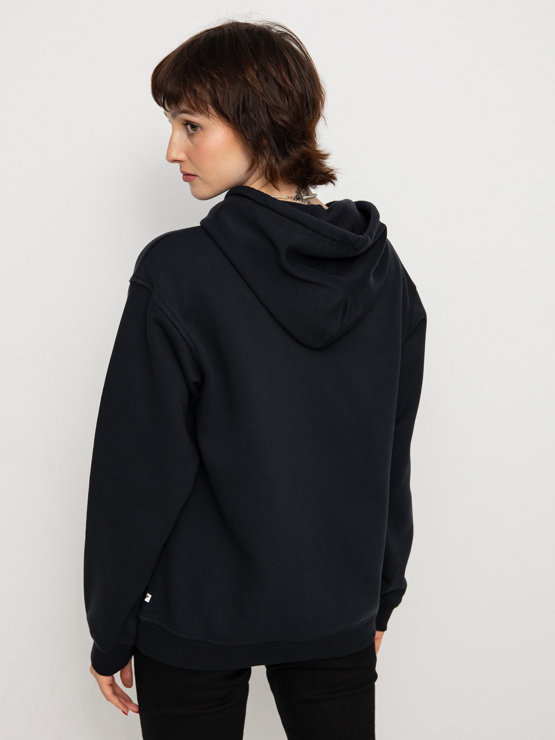 Roxy Surf Stoked Hoodie Brushed A Pulóver Wmn (anthracite)
